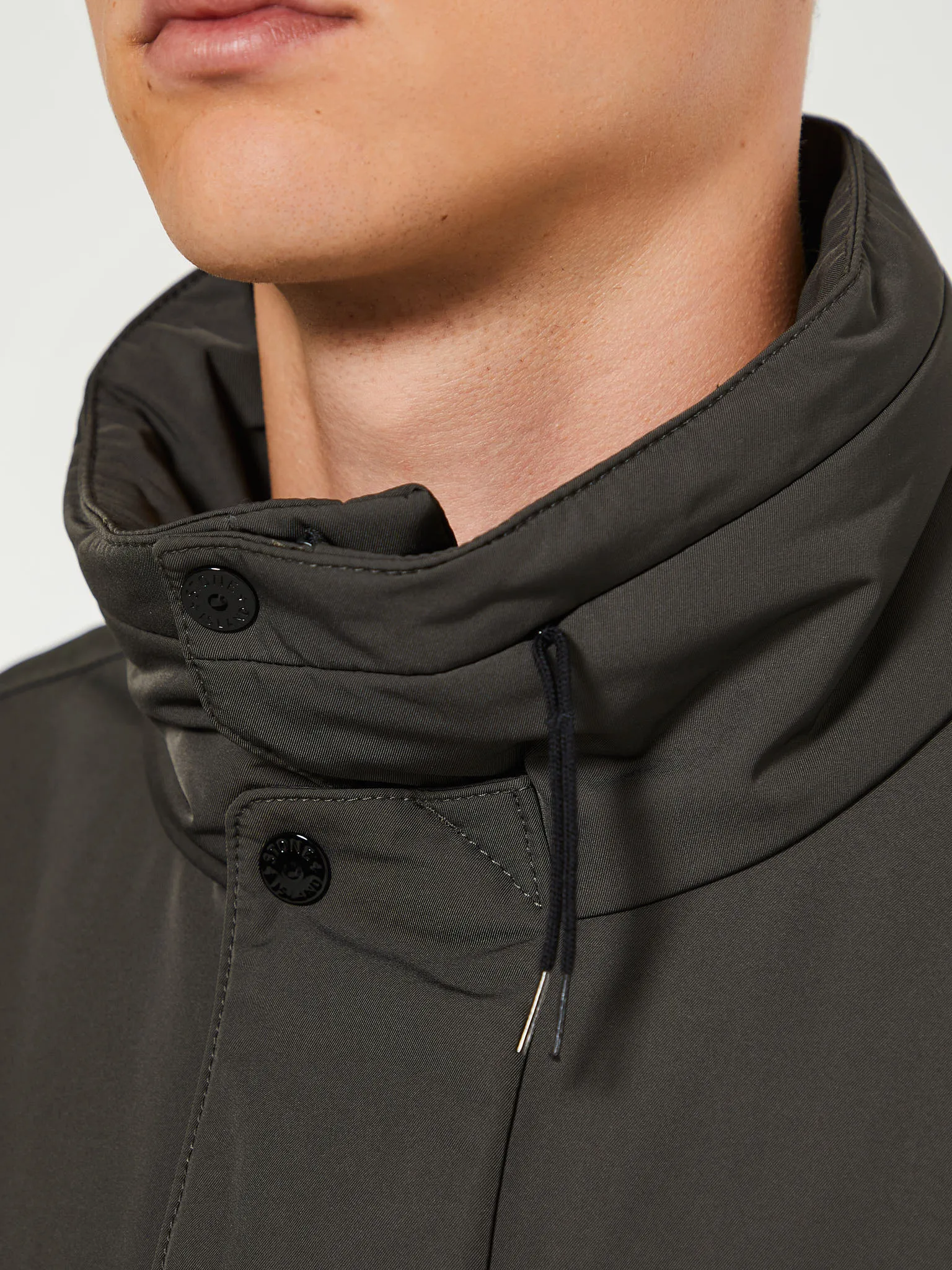 43626 Giubbotto Jacket in Charcoal