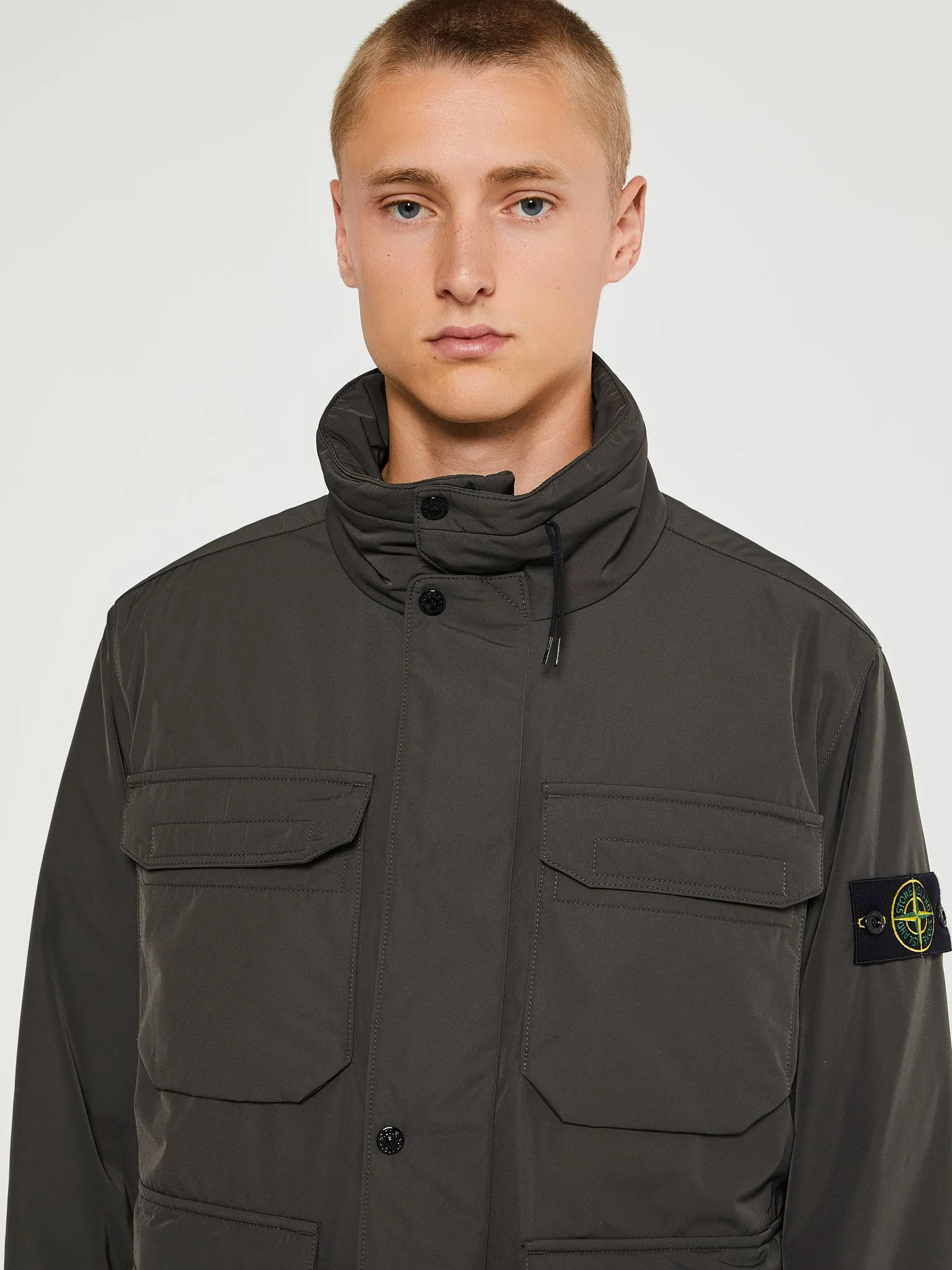 43626 Giubbotto Jacket in Charcoal