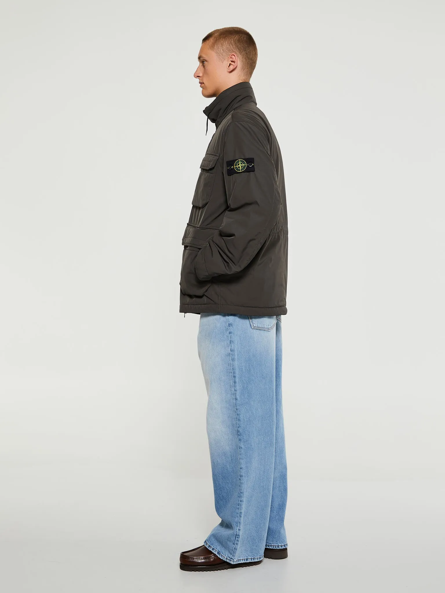 43626 Giubbotto Jacket in Charcoal