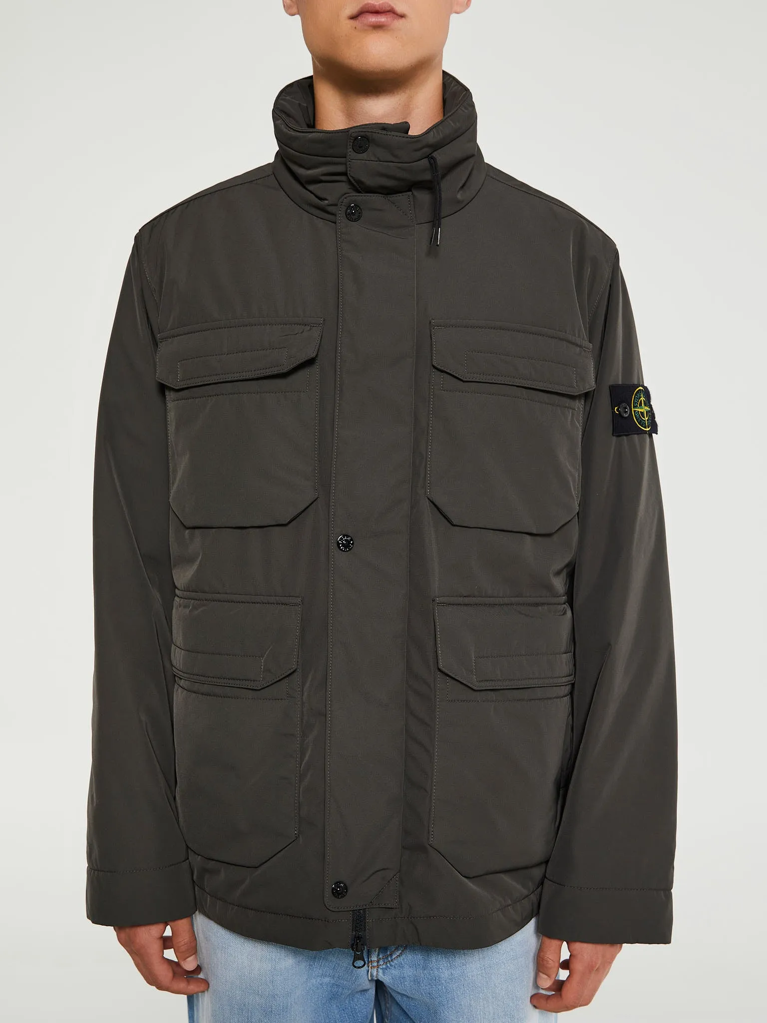 43626 Giubbotto Jacket in Charcoal