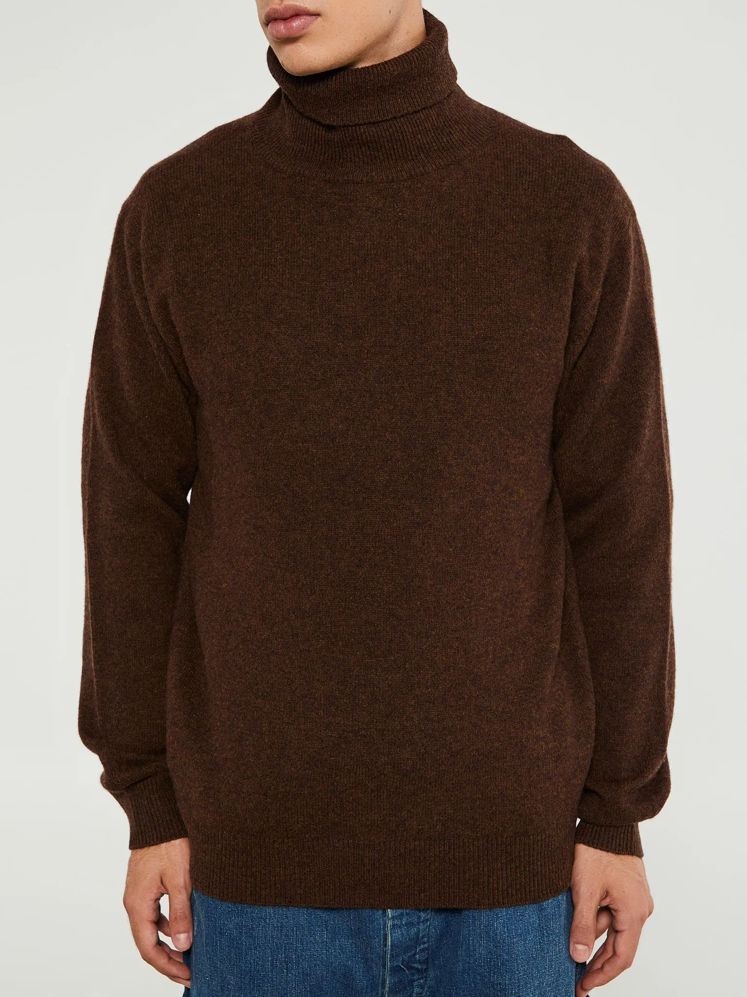 9G Turtleneck in Brown