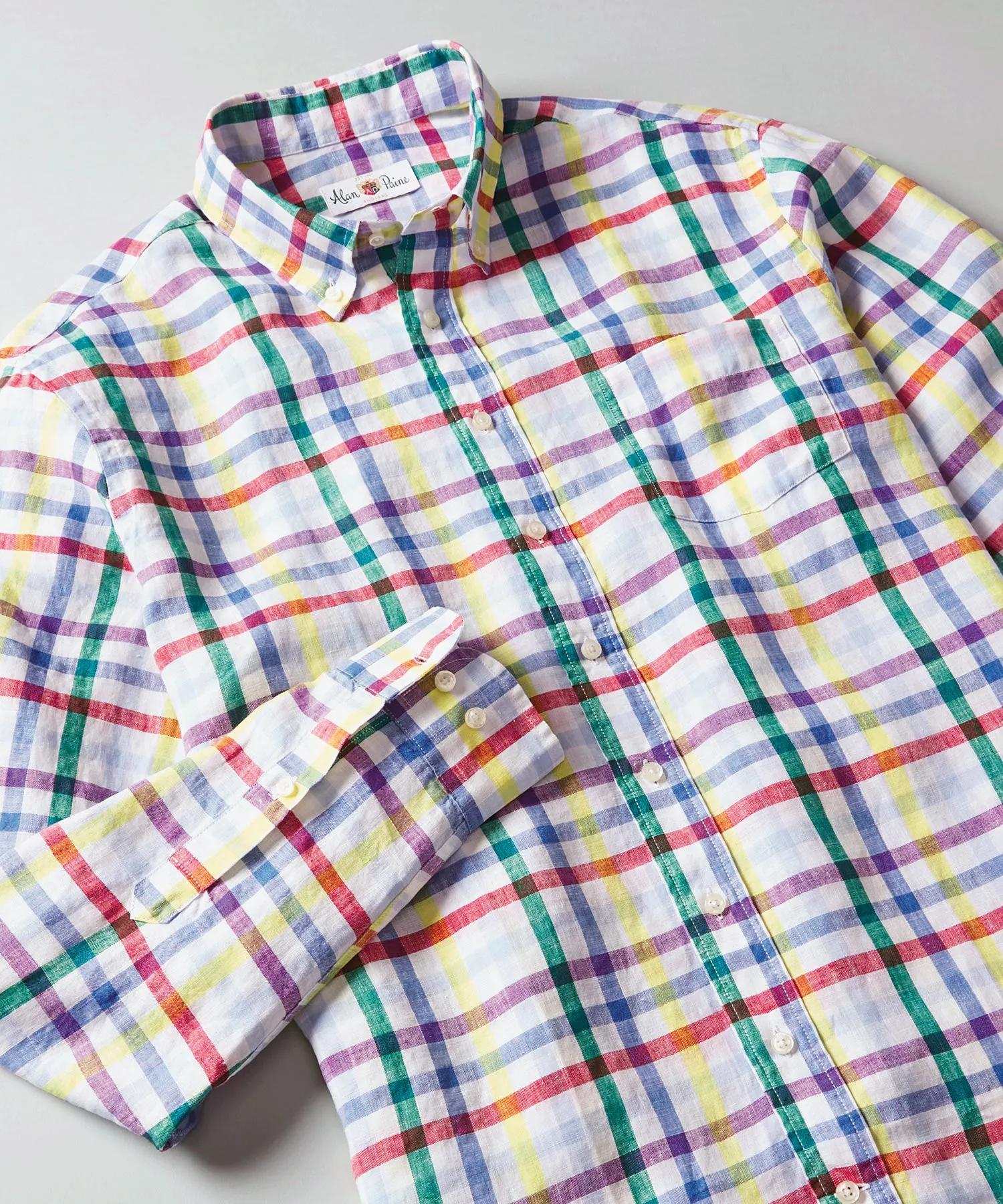 Alan Paine of England Linen Sport Shirt