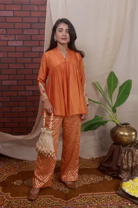All over Gathered short kurtas set