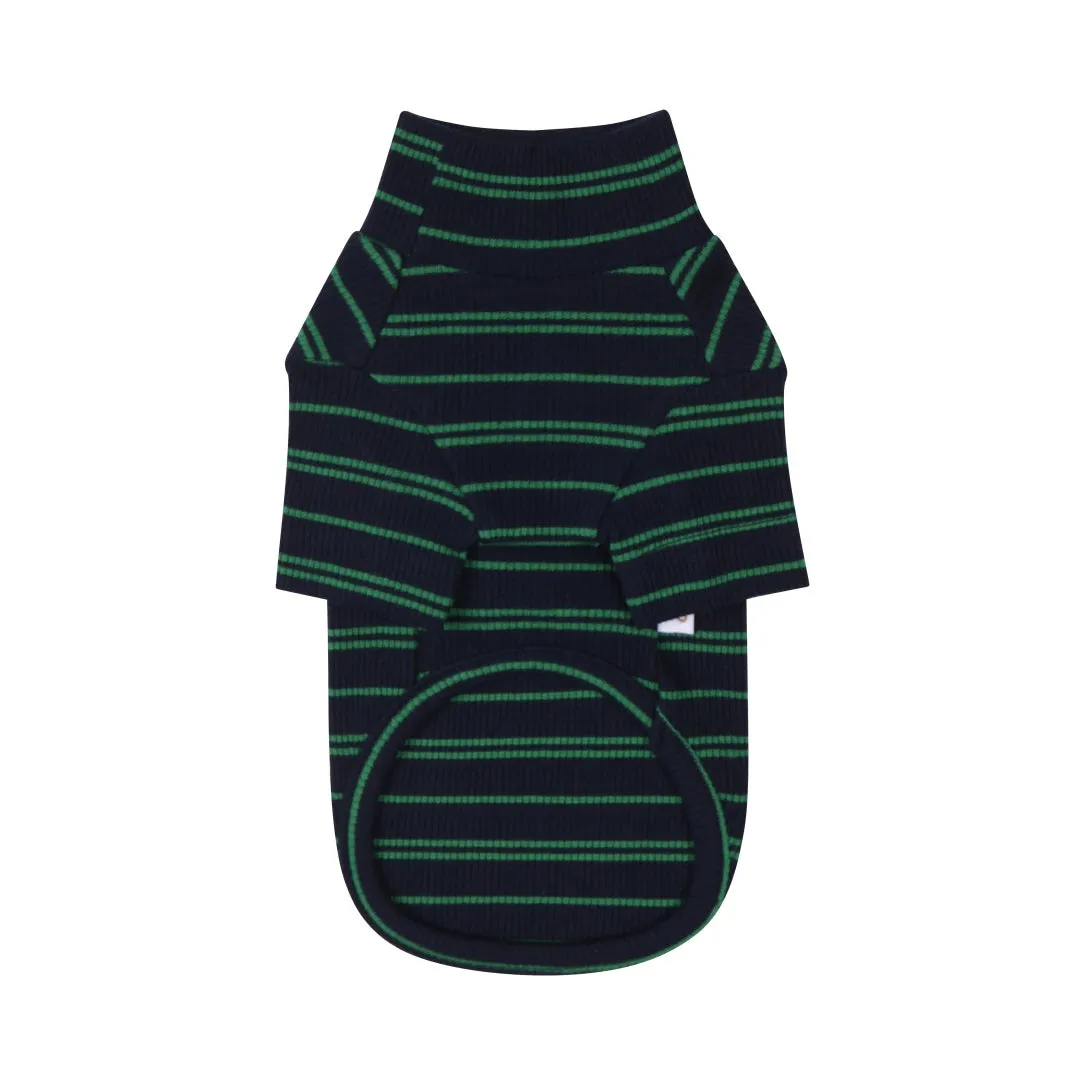 Always A Classic Ribbed Turtleneck - Navy