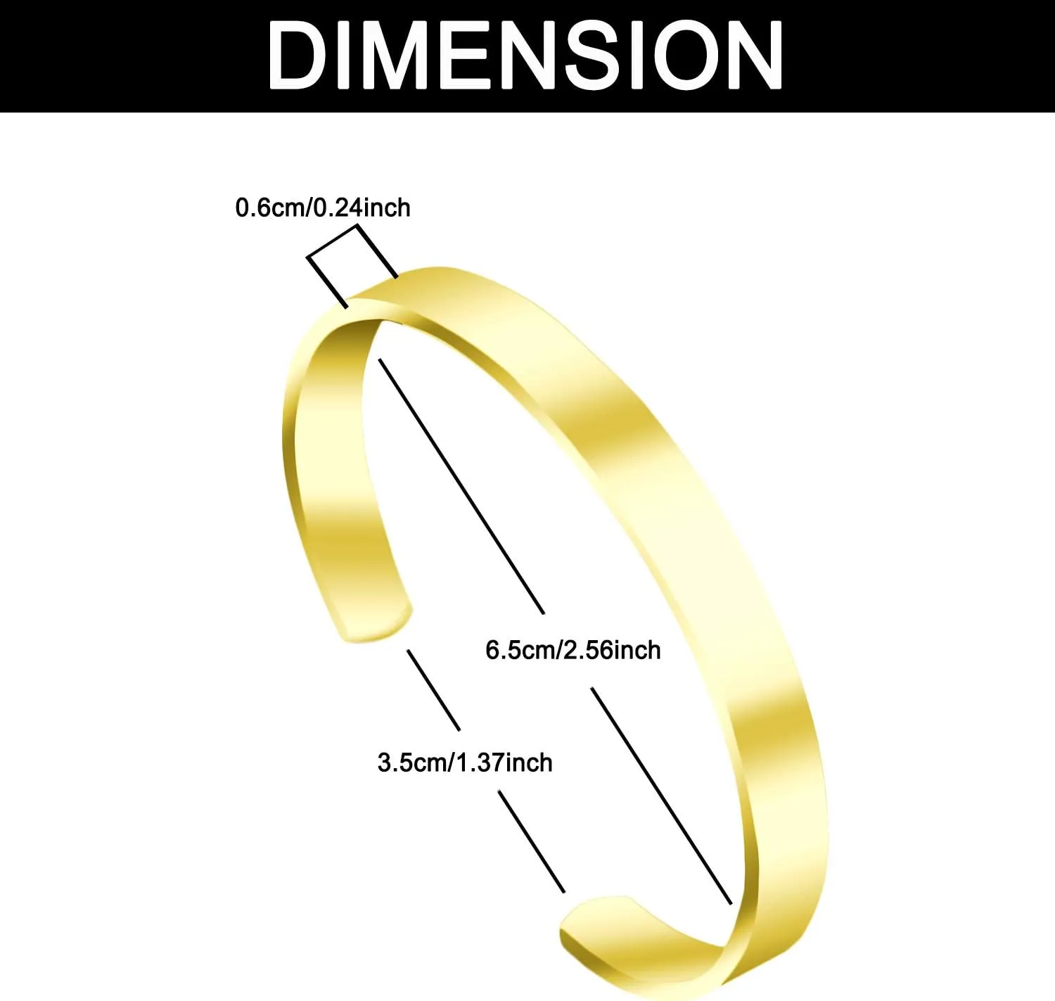 Amlion Personalized Bracelets for Women,Engraved Custom Bracelets Cuff Inspirational Personalized Gifts for Women Girls-Double Side Engraved
