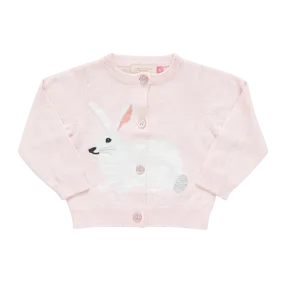 Baby Girls Rabbit Sweater - Light Pink