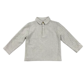 Bartus Shirt | White Sand Melange