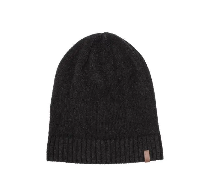 Beanie - Faux Cashmere (Black)
