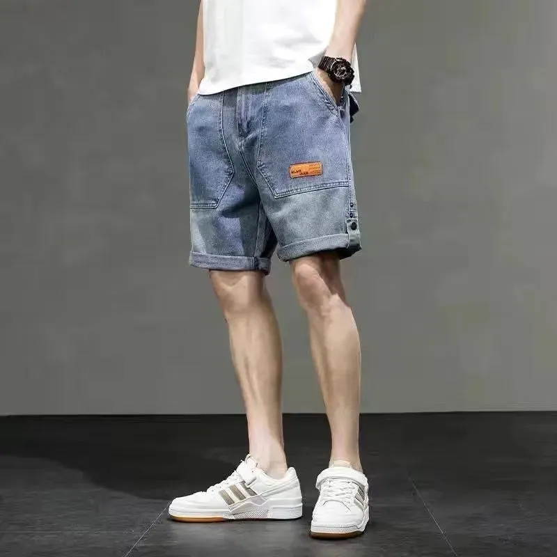 Bermuda Jeans Carga Baggy