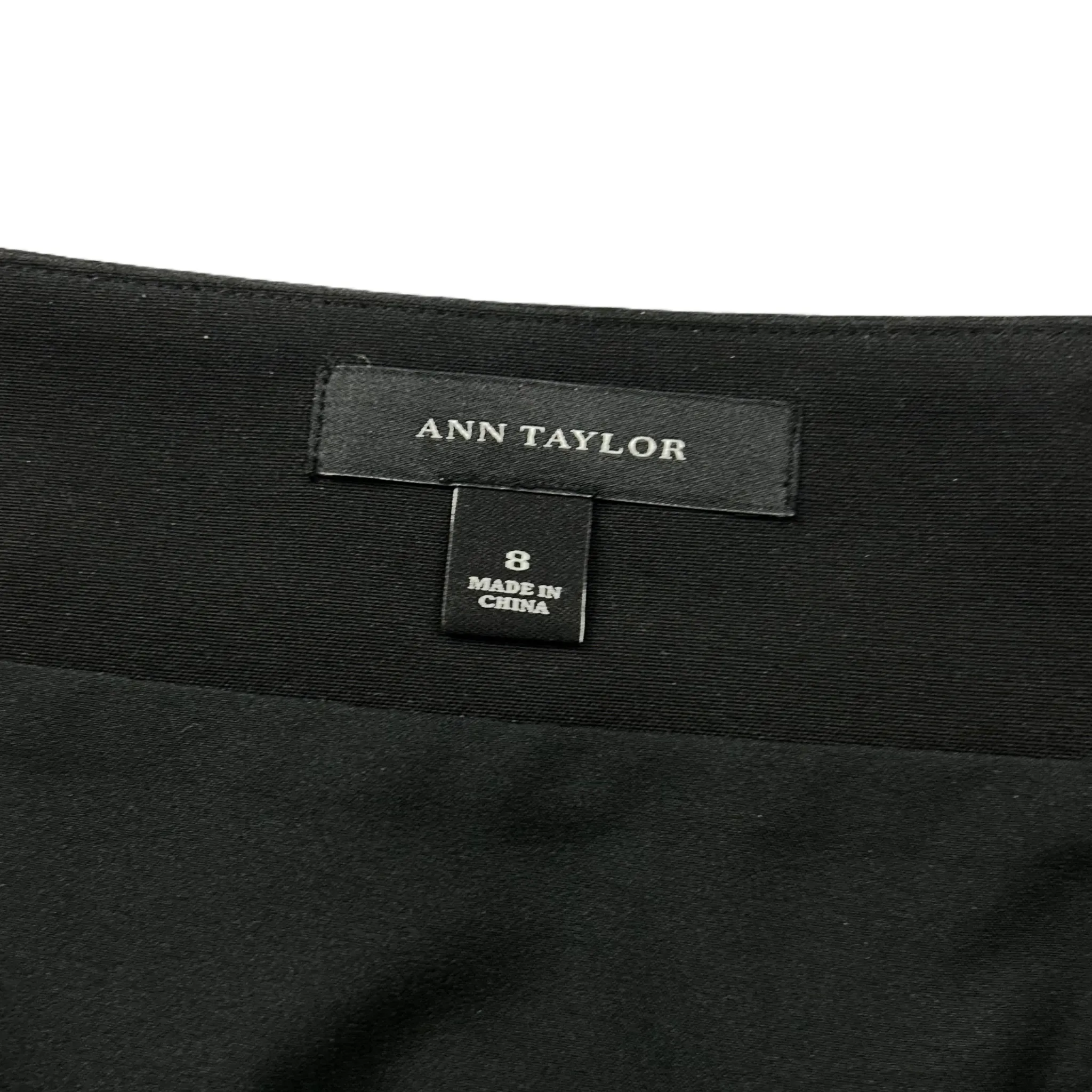 Black Skirt Midi By Ann Taylor, Size: M