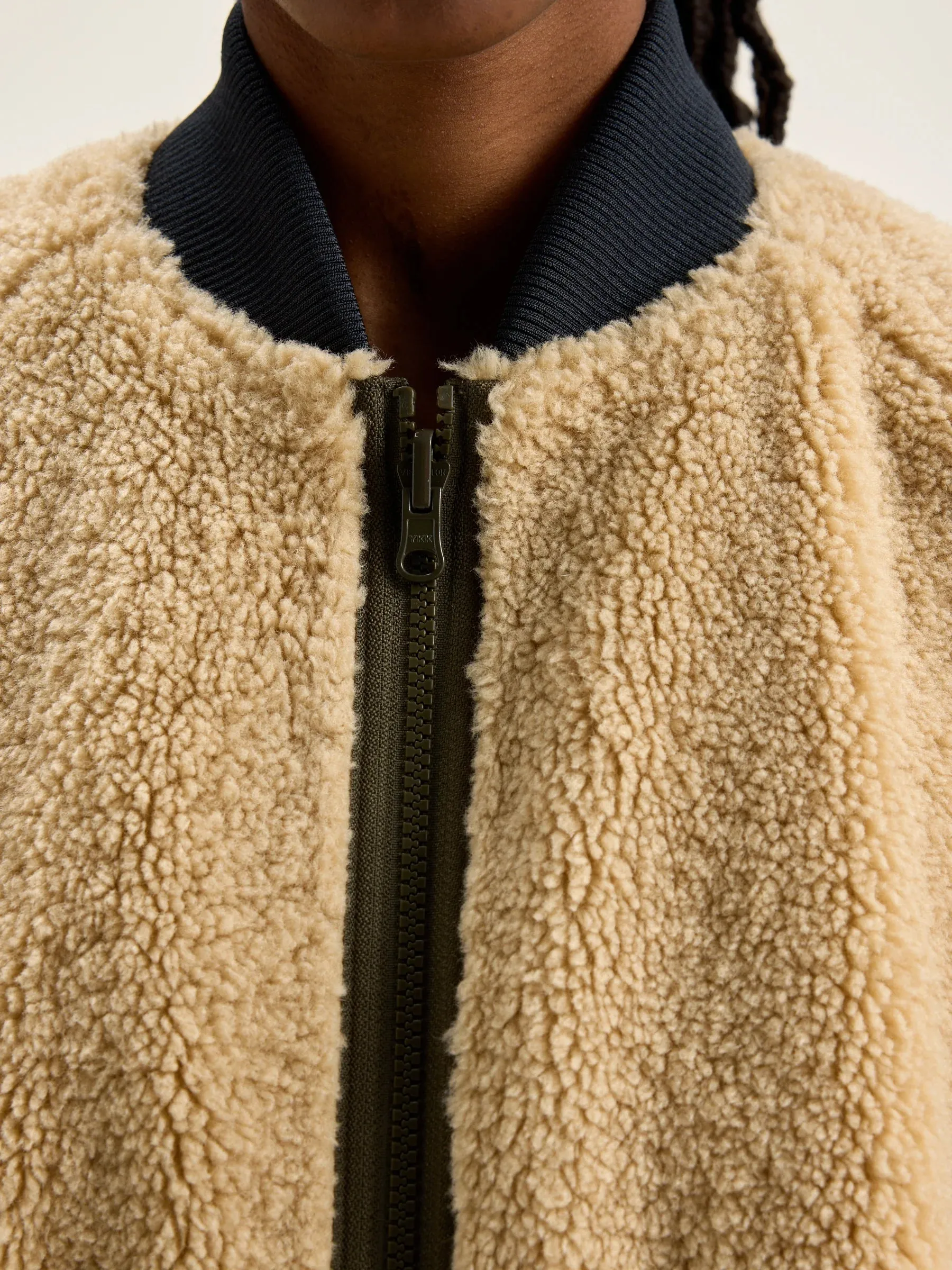BR Helse Reversible Coat in Navy