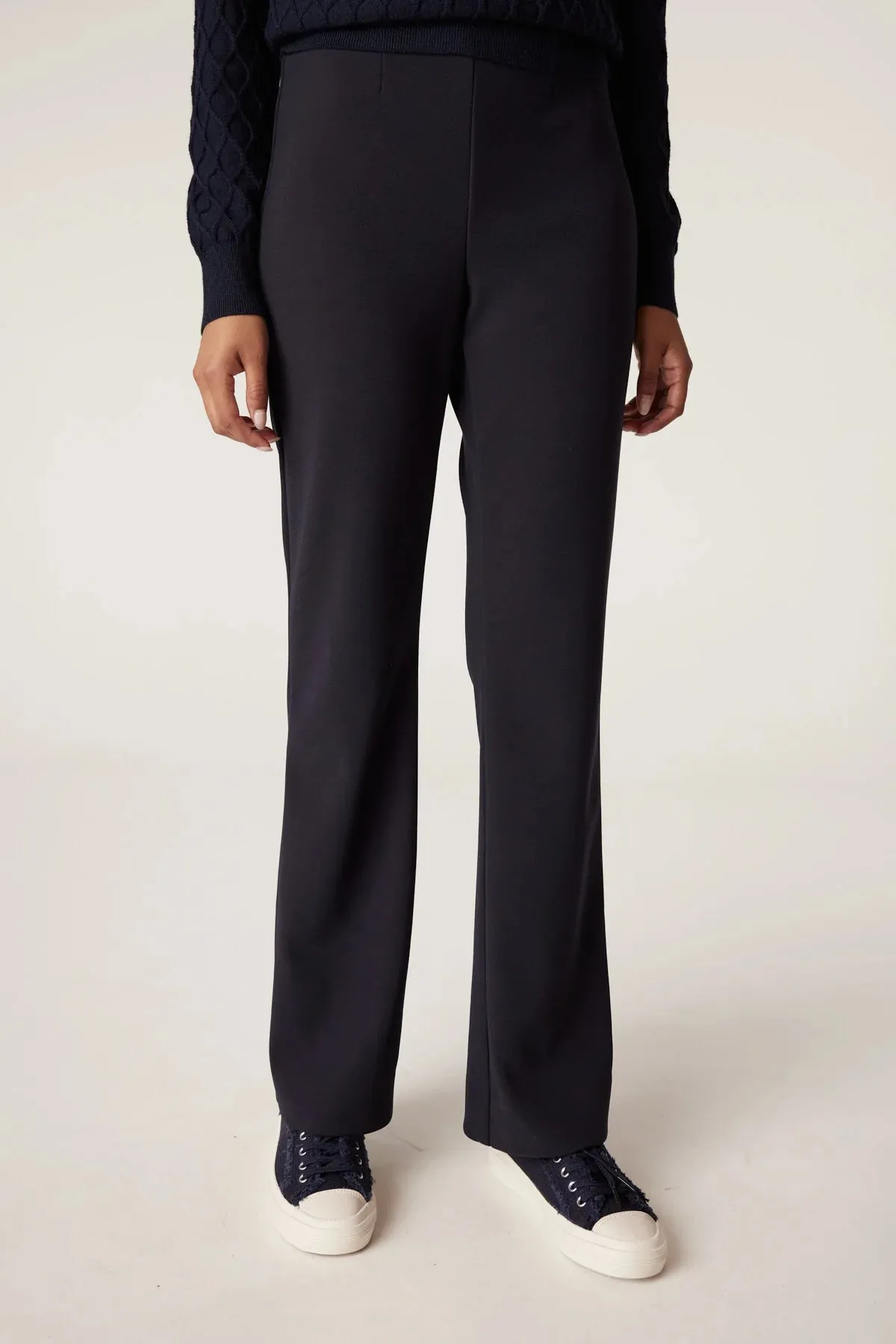 Cable - Dana Crepe Pant - Navy