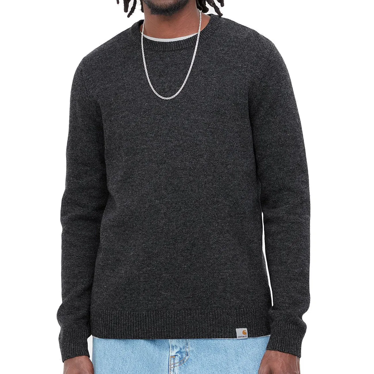 Carhartt WIP Allen Sweater Herren Black Heather