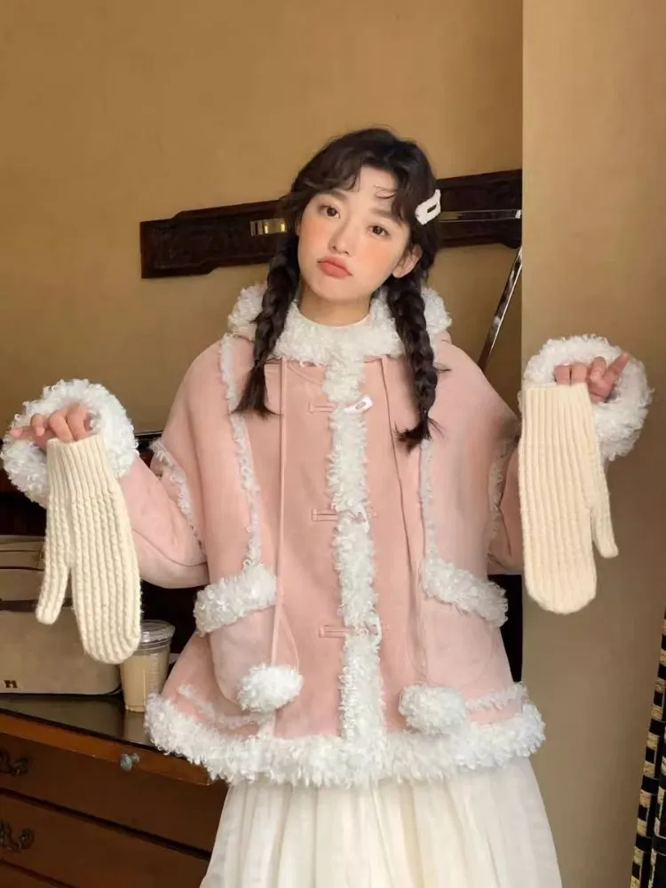 Cashmere rolled fur one short jacket【s0000005882】