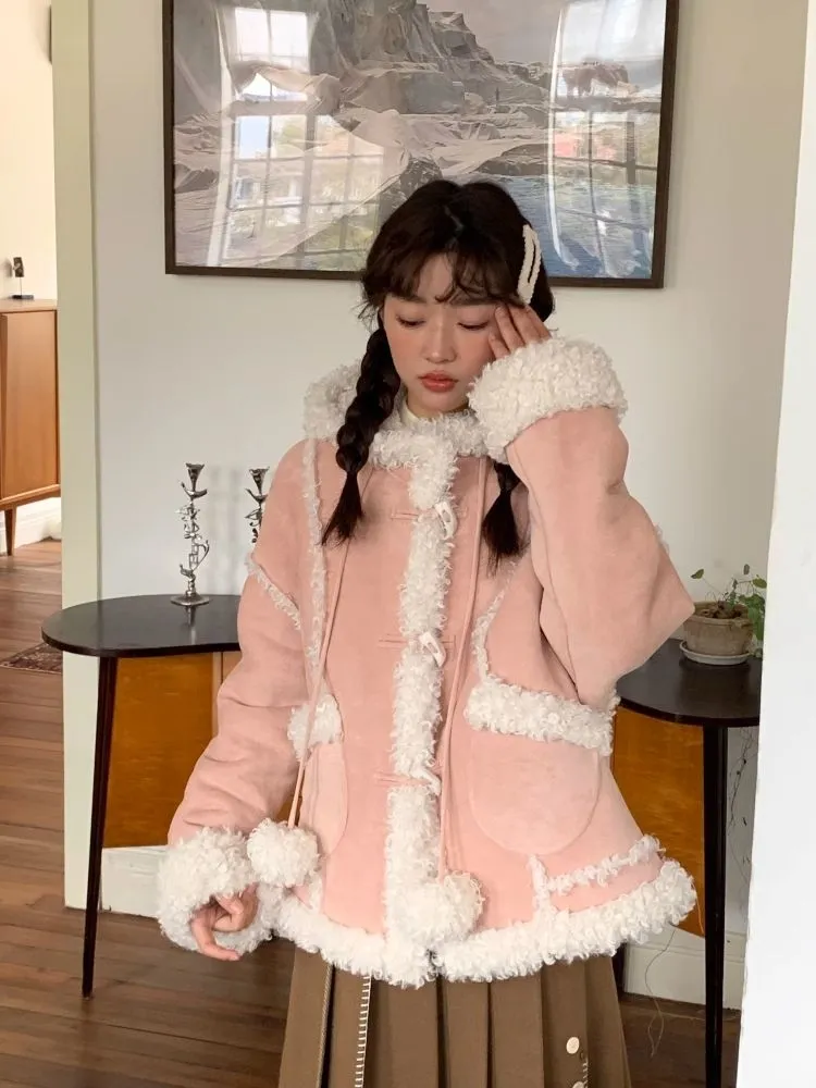 Cashmere rolled fur one short jacket【s0000005882】