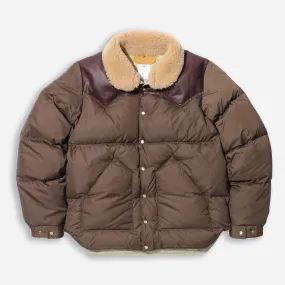 CHRISTY DOWN JACKET - MOCHA