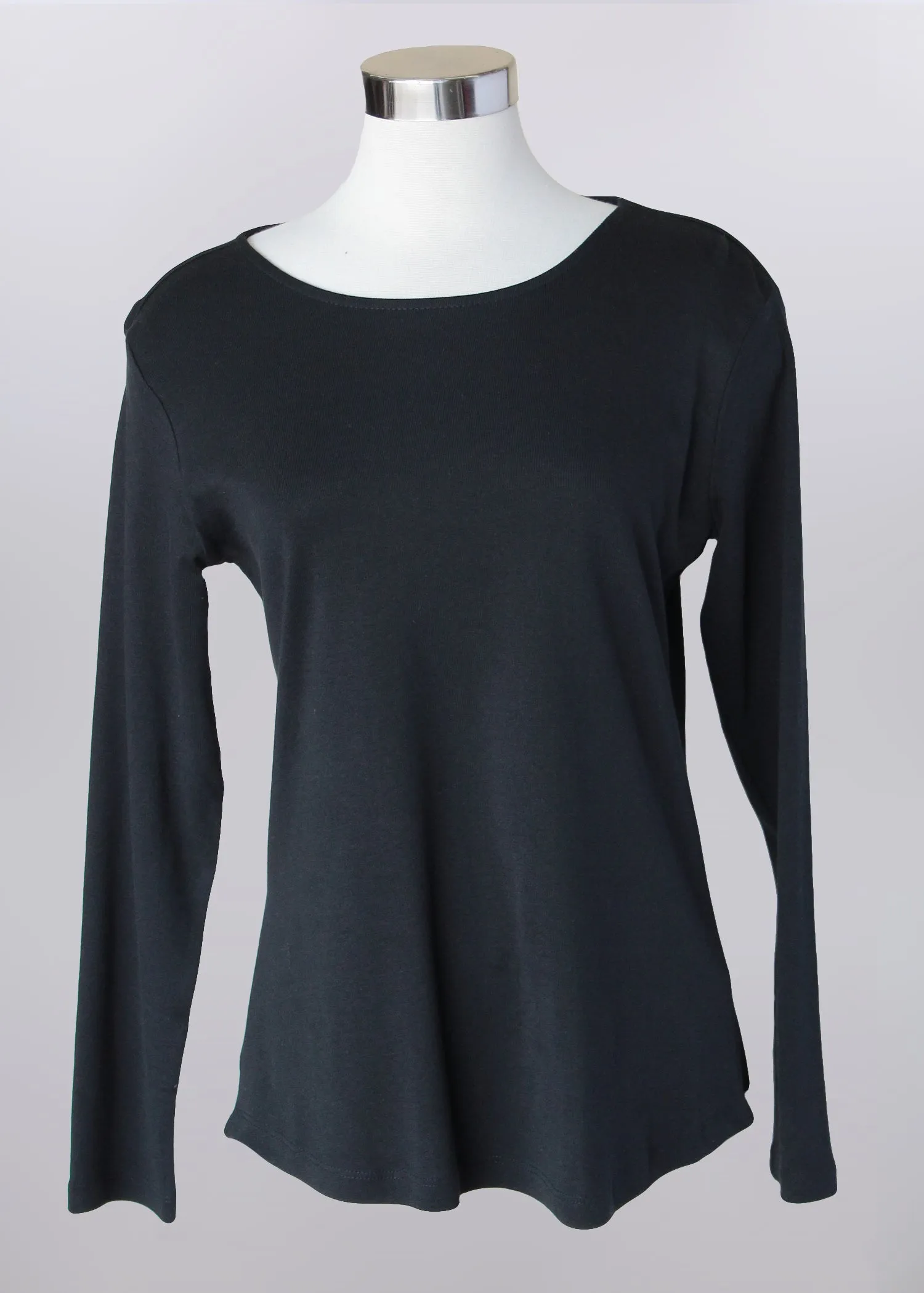Crew Neck Long-sleeved Tee