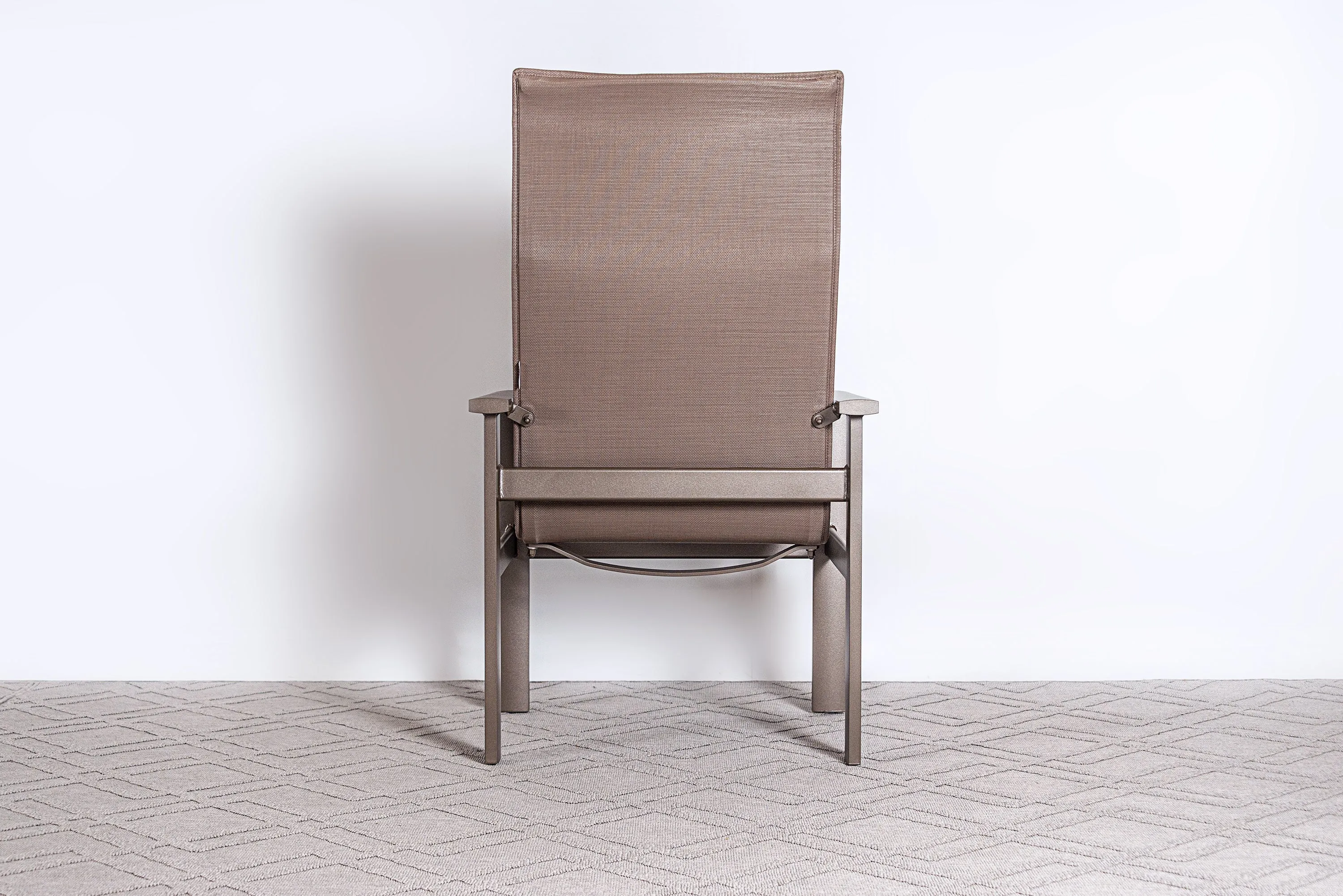 Elements 7pc High Back Padded Sling Dining Set