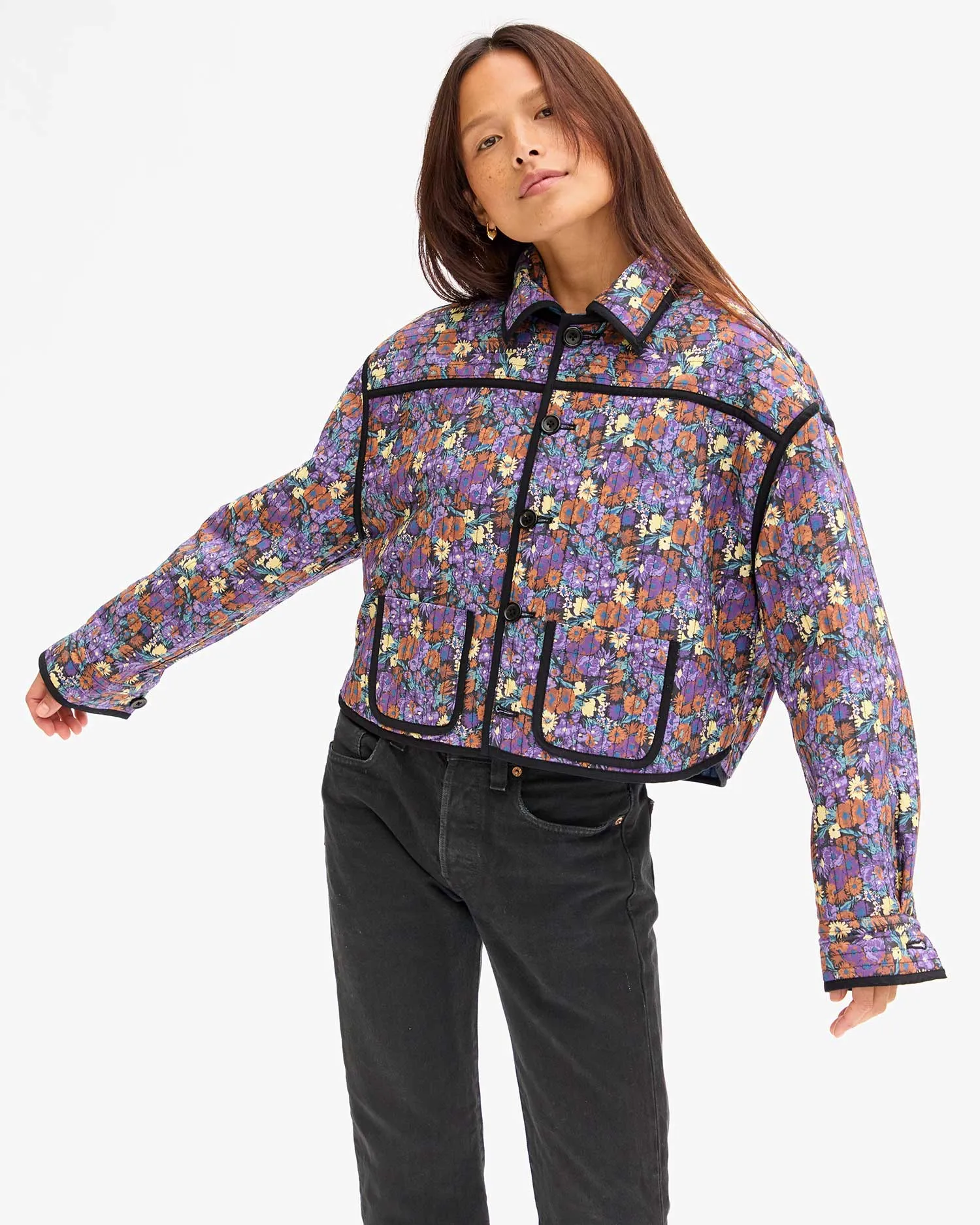 Emmanuelle Reversible Chore Coat