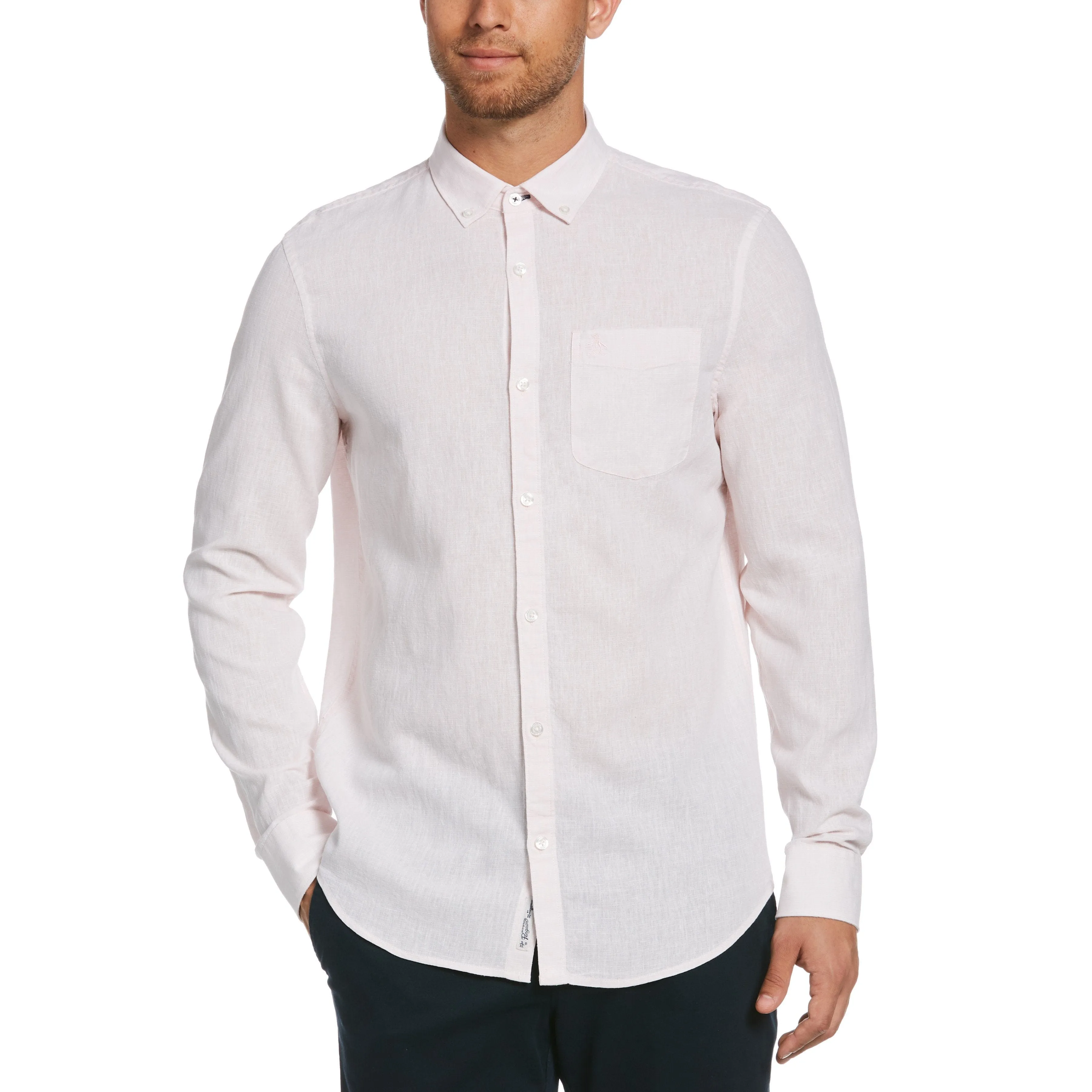 Feeder Stripe Linen Shirt