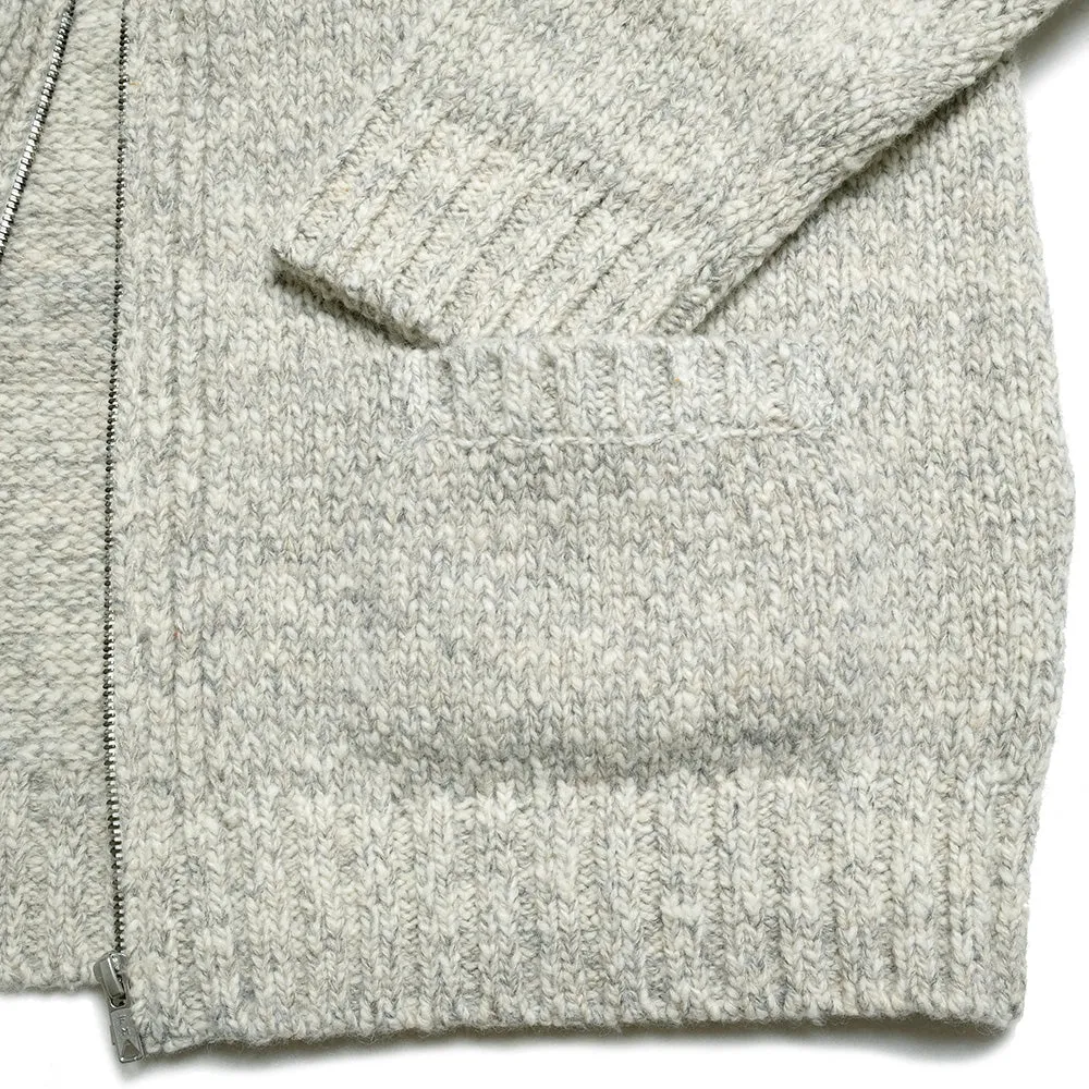 Fil Melange - SHAYNE - Shetland slub knit - Cowichan Sweater - 2321018
