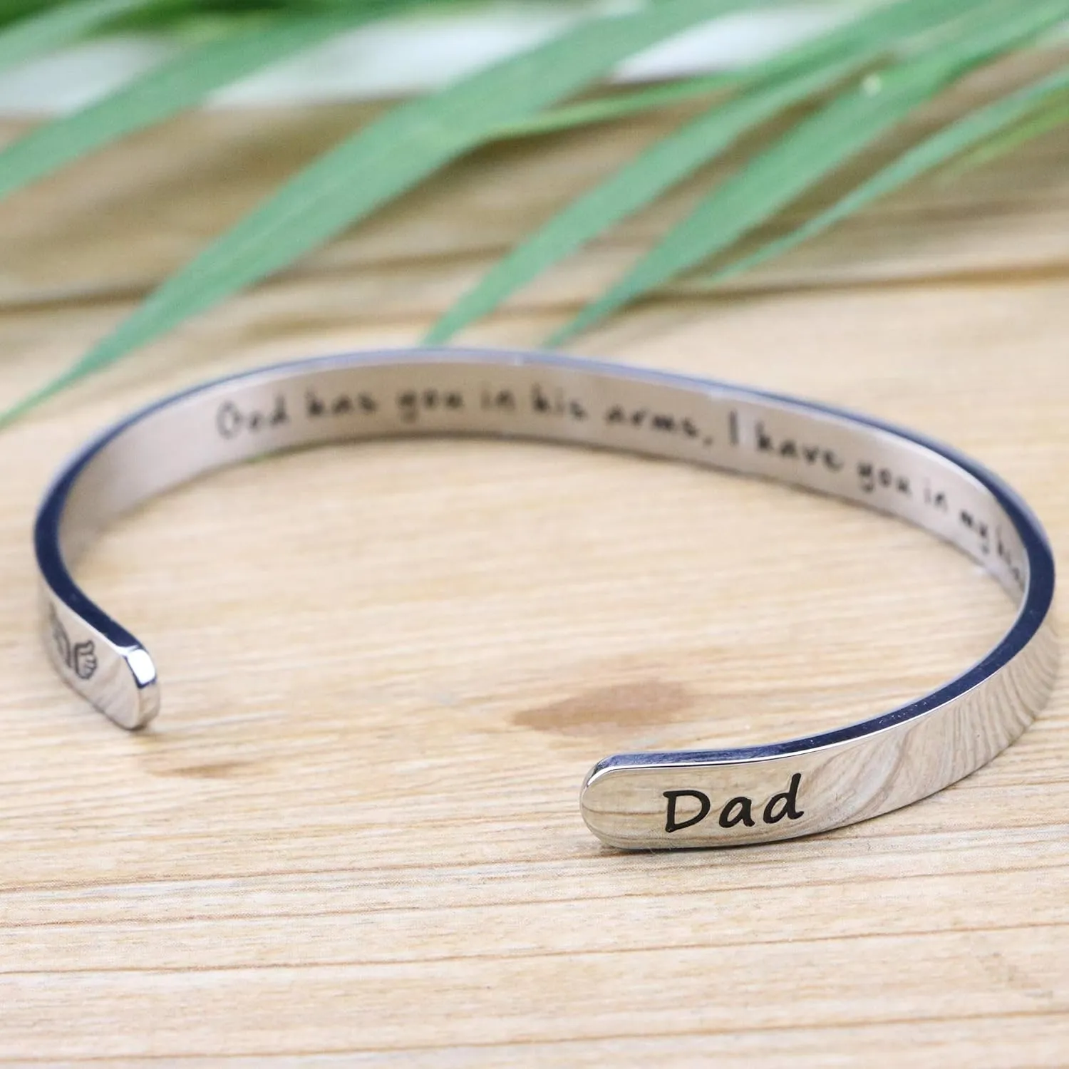   for Women In Memory of Jewelry Gift Sympathy Remembering Loss of One You Loved Cuff Bracelets