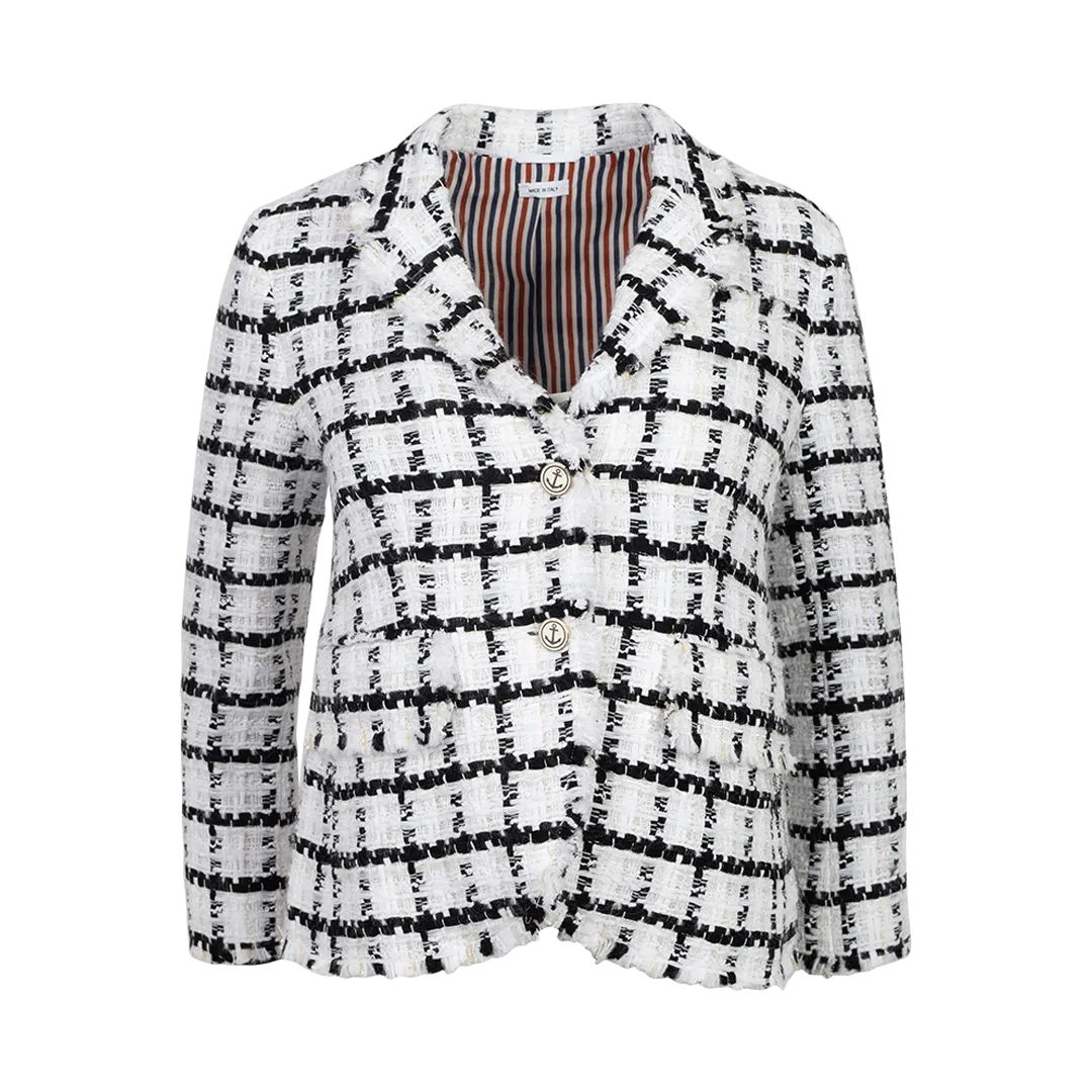 Frayed Tweed Jacket