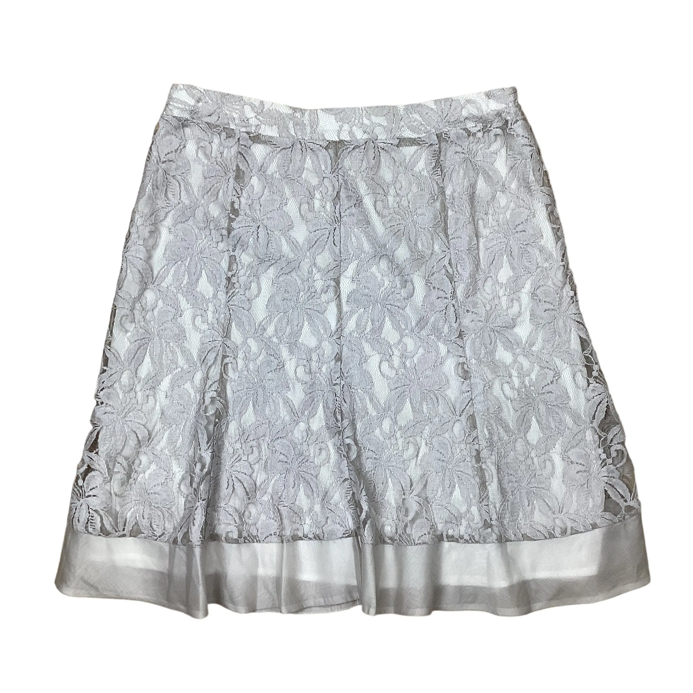 Grey Skirt Midi Nic   Zoe, Size M