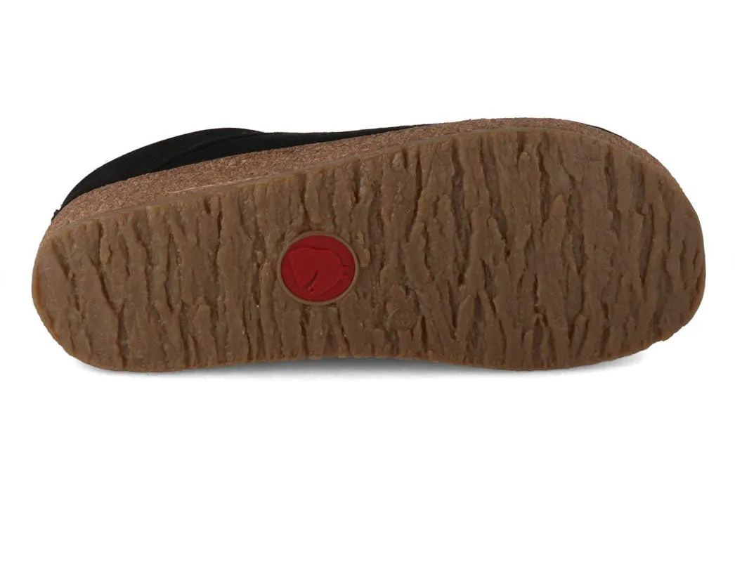 Haflinger Snowbird Shearling Slipper - Black