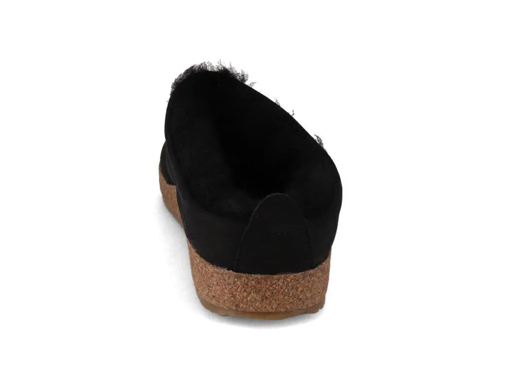Haflinger Snowbird Shearling Slipper - Black