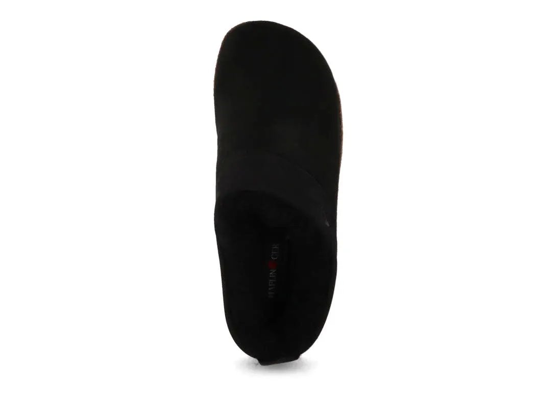 Haflinger Snowbird Shearling Slipper - Black