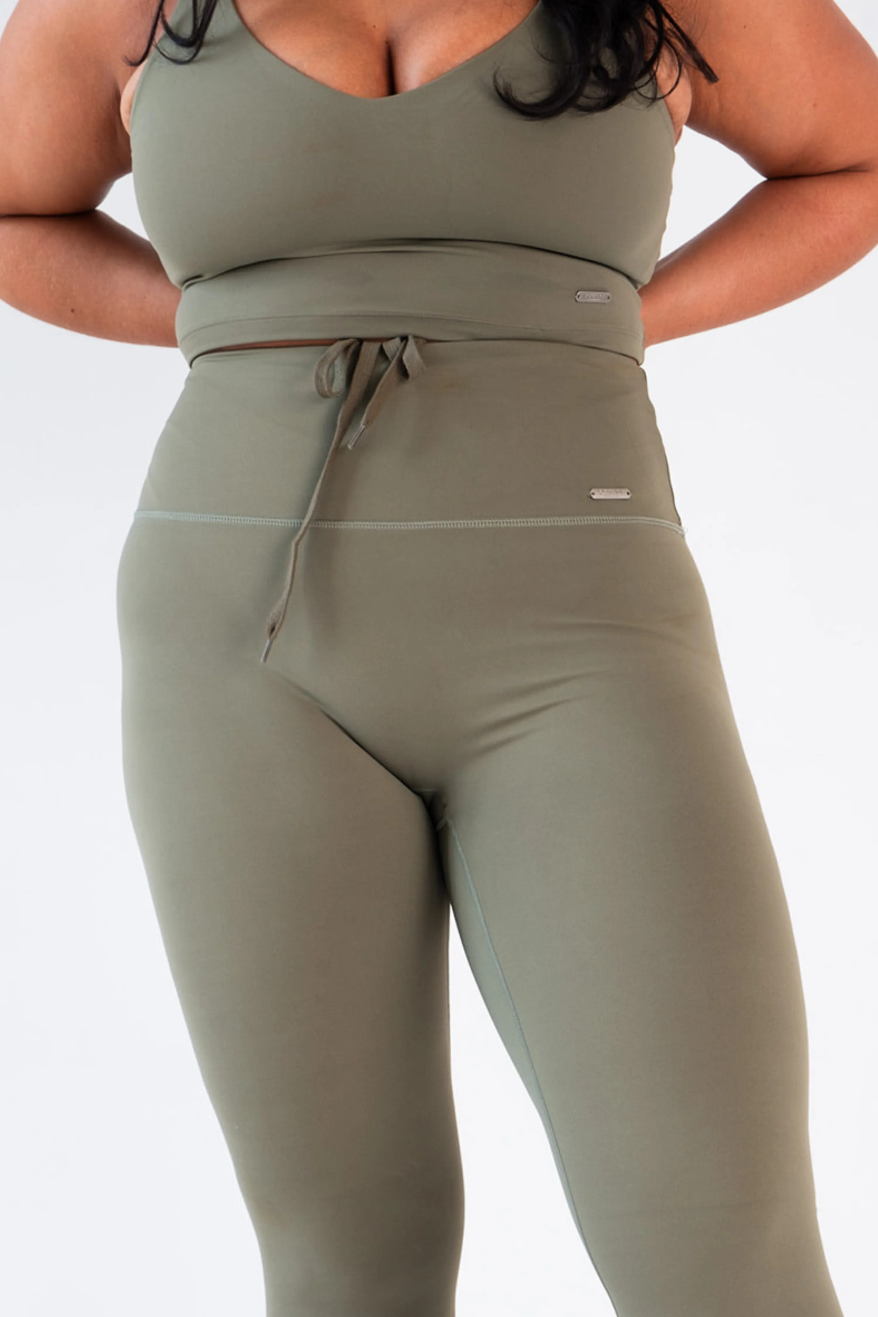 High Waisted Leggings Fern