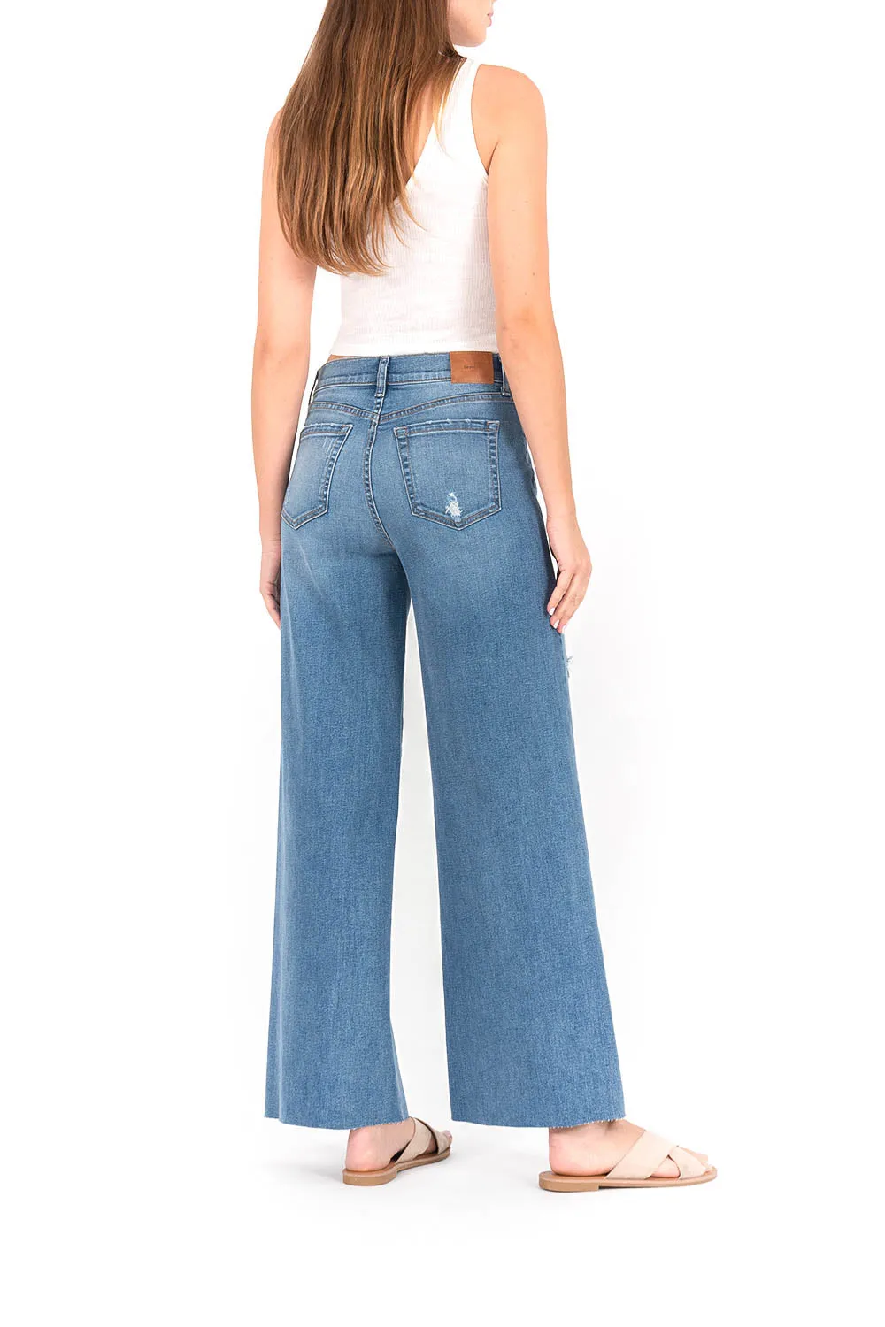 Hudson Button Fly Wide Leg