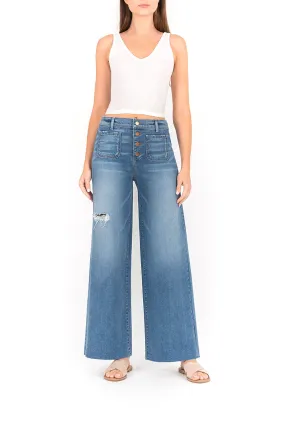 Hudson Button Fly Wide Leg