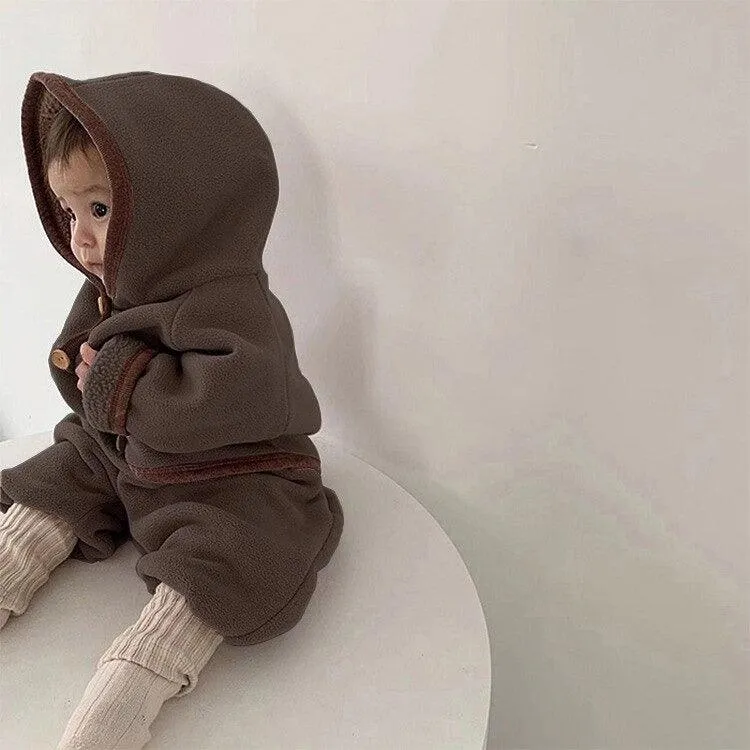 Kyle Hooded Coat With Leggings Pants Set
