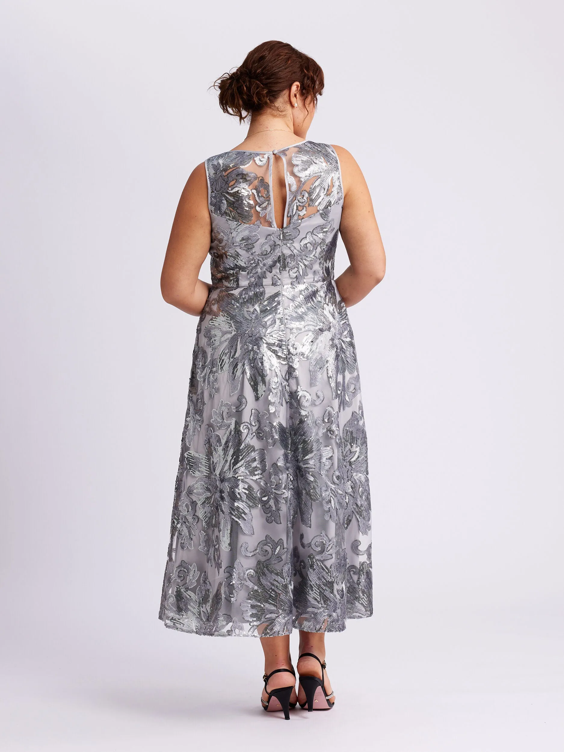 Lexi Sequin Midi Dress