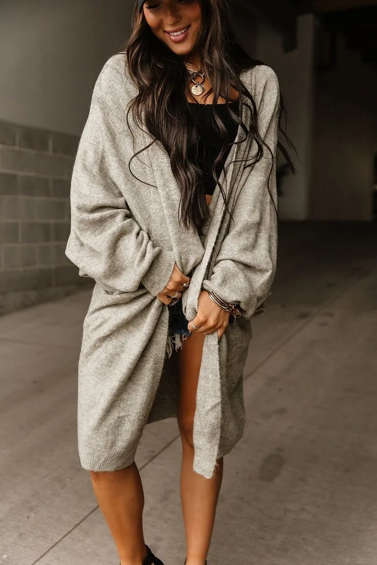 Lucy Cozy Cardigan - Sage