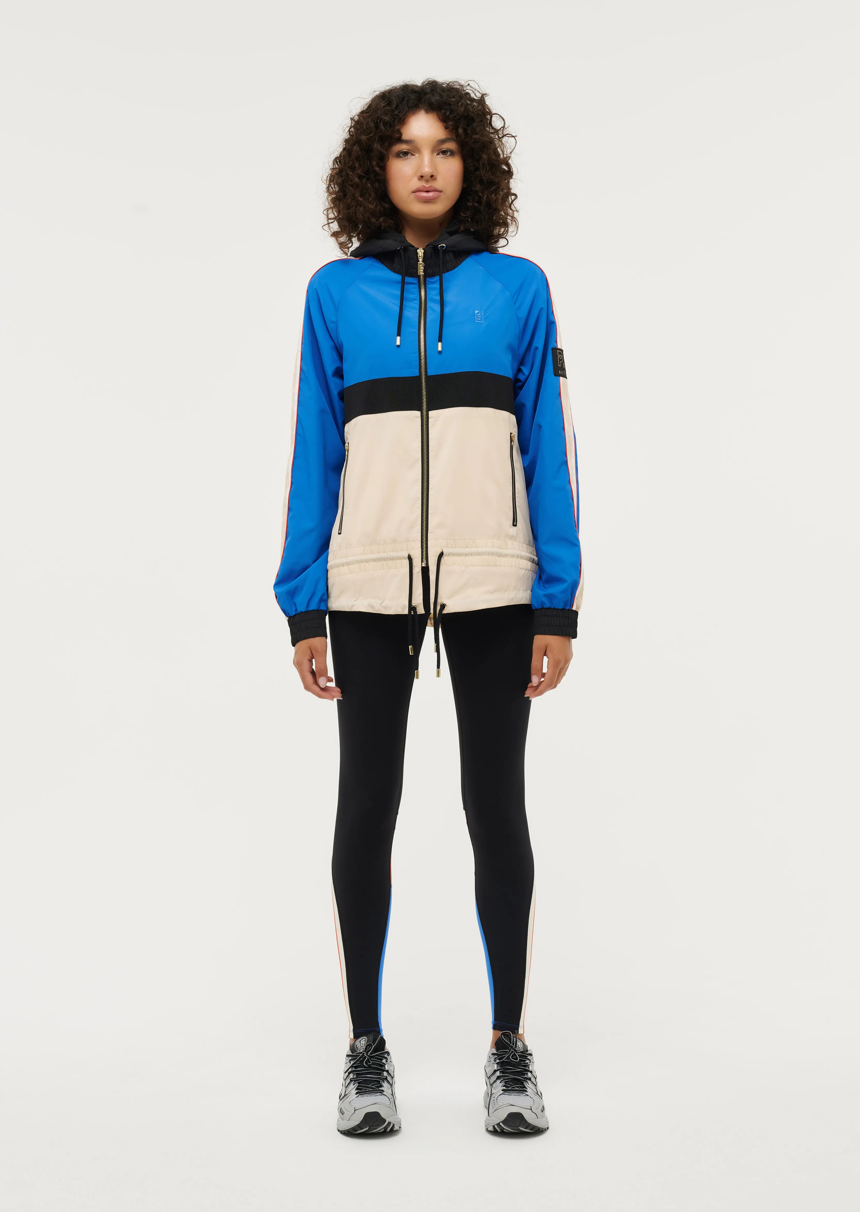 MAN DOWN JACKET IN PEARLED IVORY