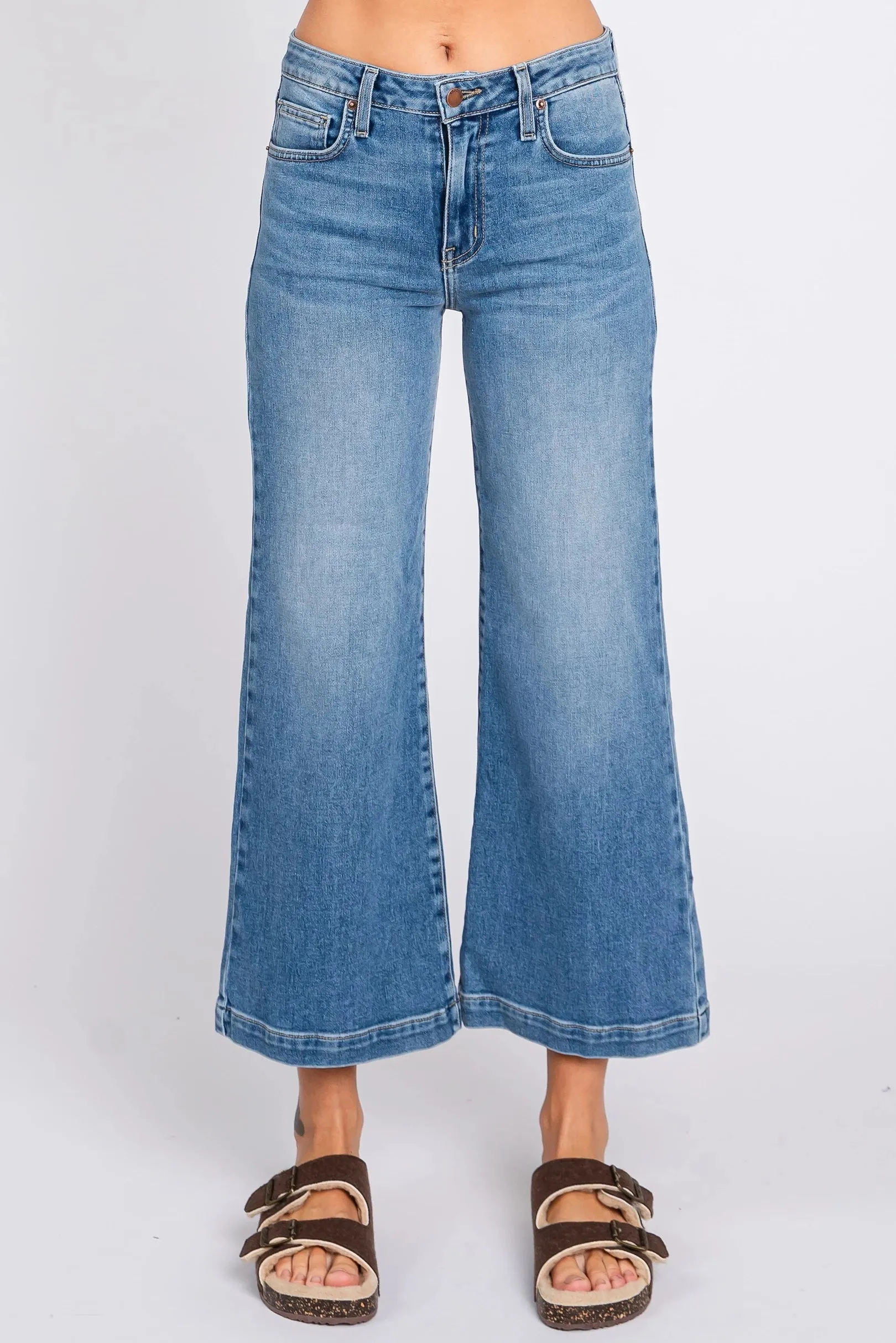 Medium Wide Leg Culotte
