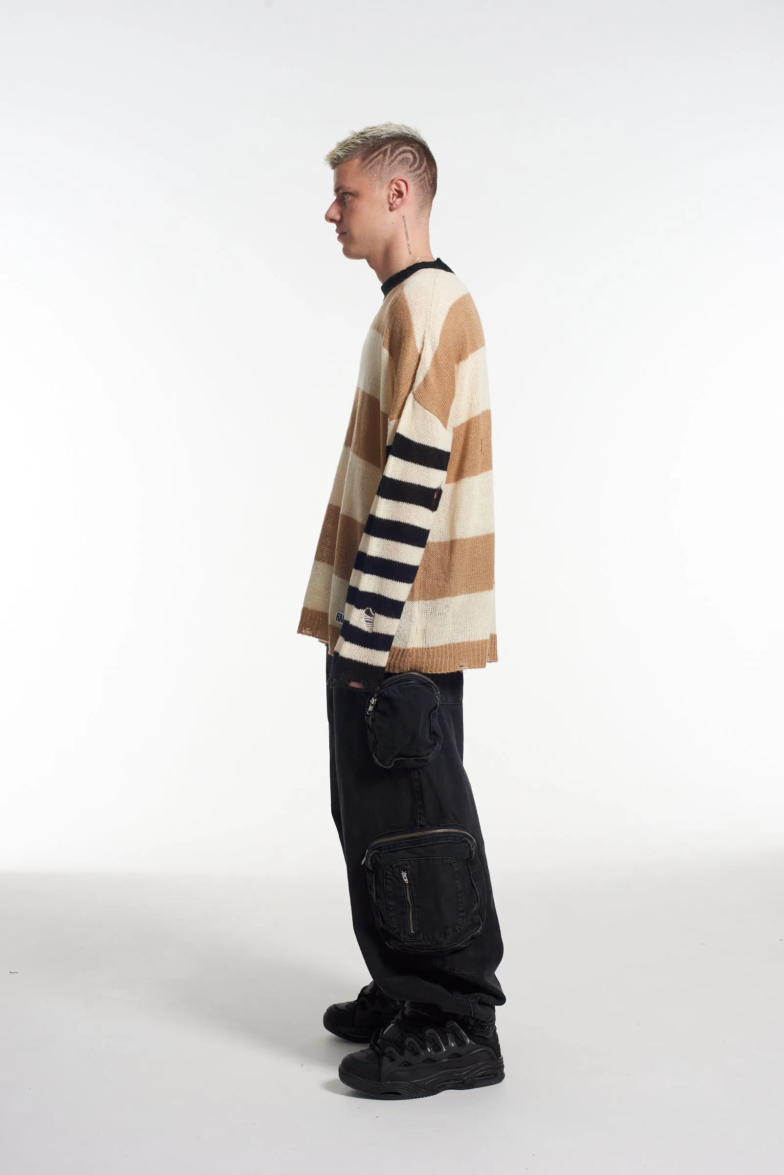 Mens Balloon Jean Charcoal