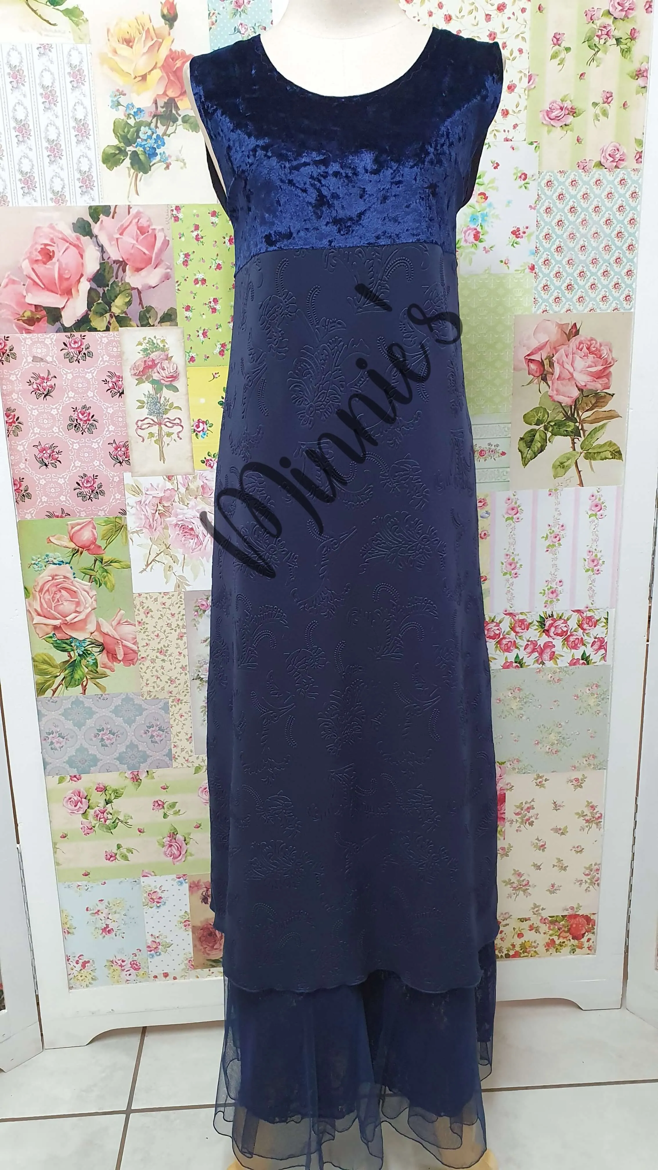 Navy 3-Piece Dress Set ML0257