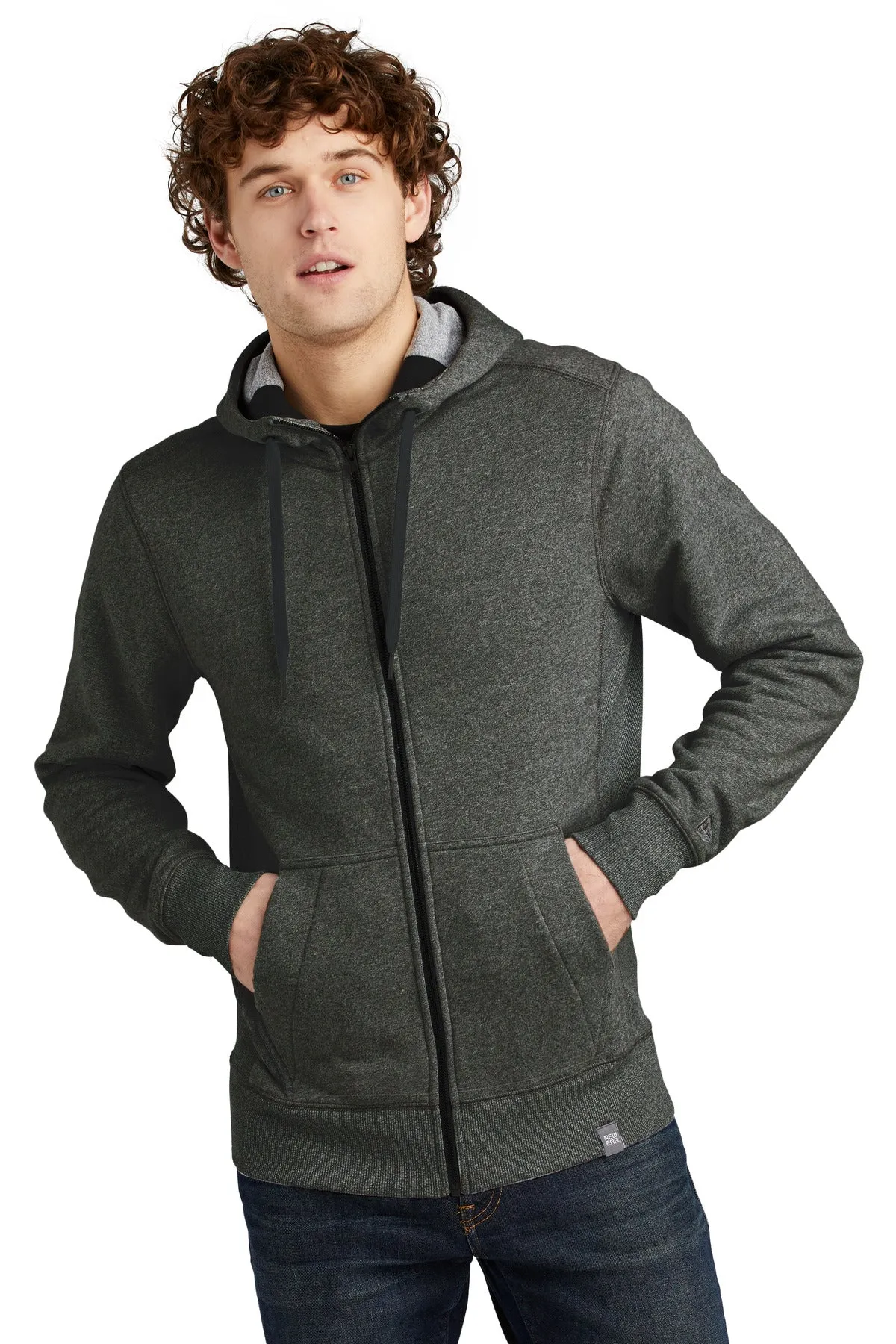 New Era French Terry Full-Zip Hoodie. NEA502