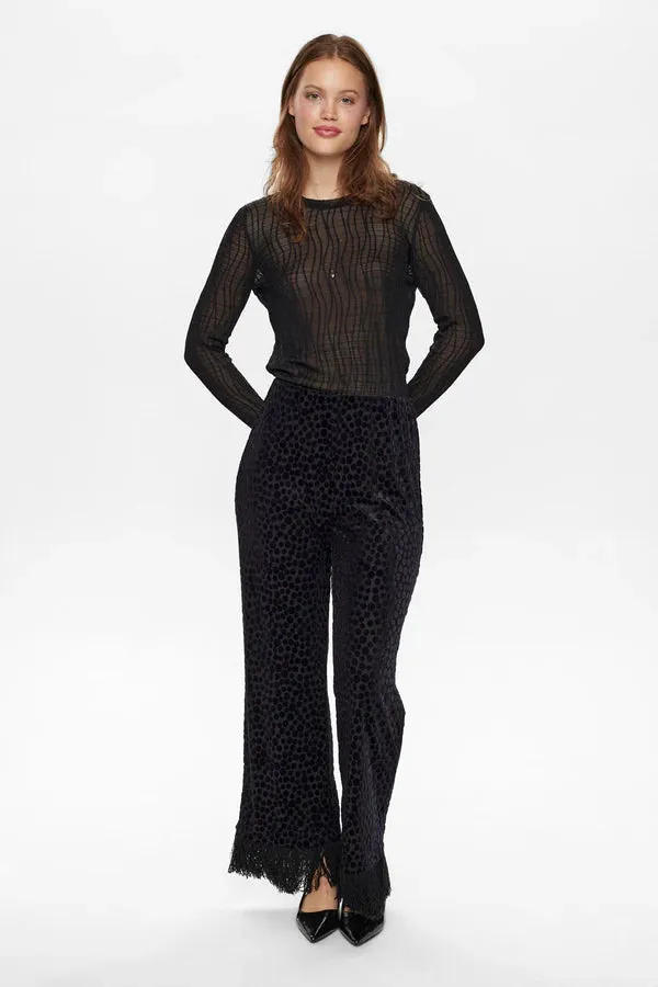 Numph Nuhadlee Pant in Black