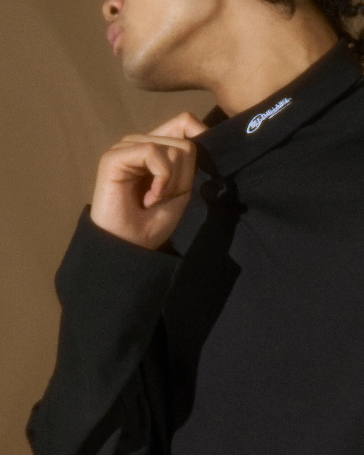 Soft Basic Turtleneck Sweatshirt with Heat Fiber Technology