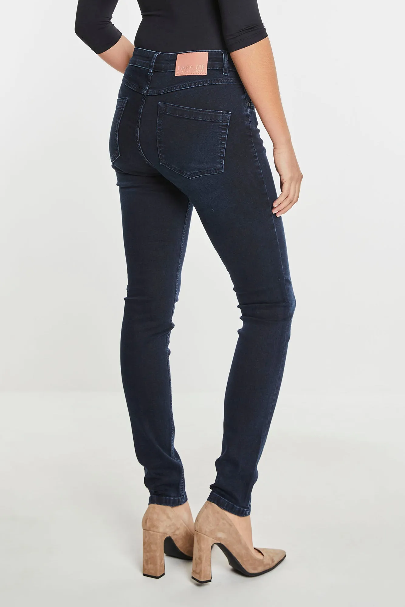 Para Mi Bowie Dark Blue Skinny Leg Jeans
