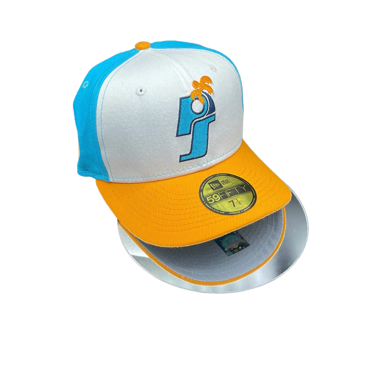 PS. ANGELS  BLUE WHITE ORANGE GREY UV