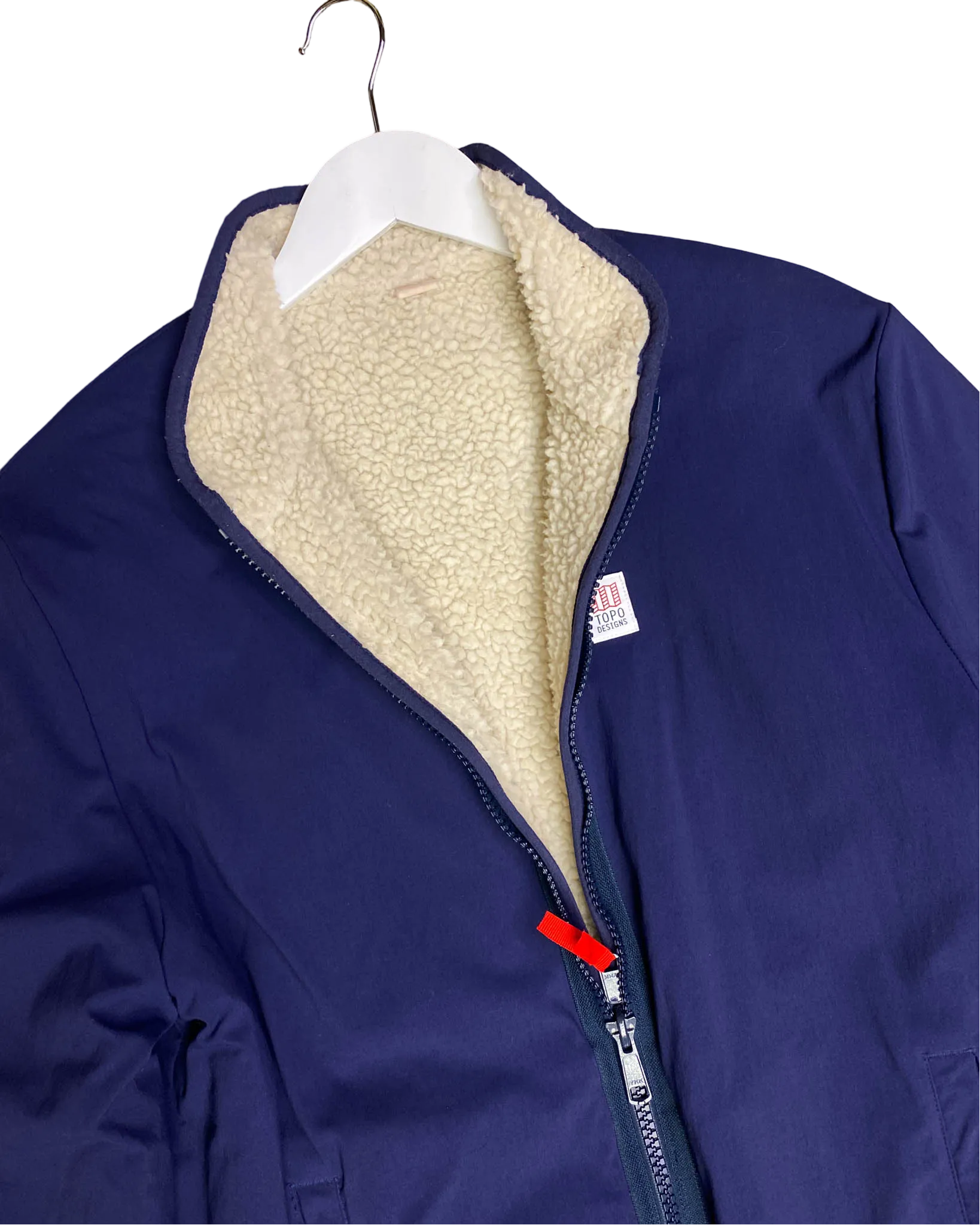 Size M/L - Topo Designs Reversible Sherpa Jacket