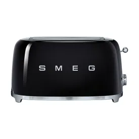 Smeg 4-Slice Toaster - Black