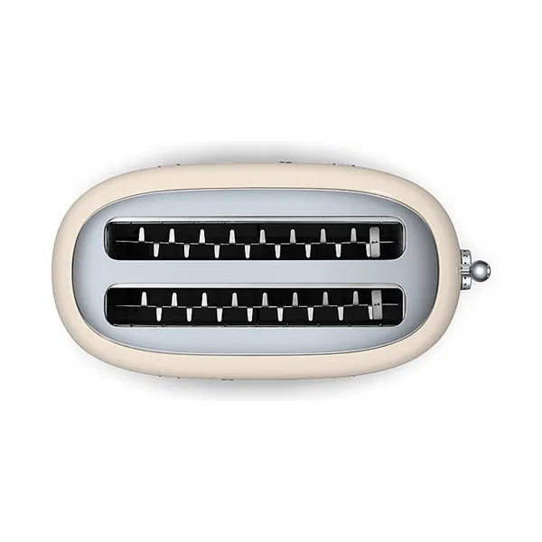 Smeg 4-Slice Toaster - Cream