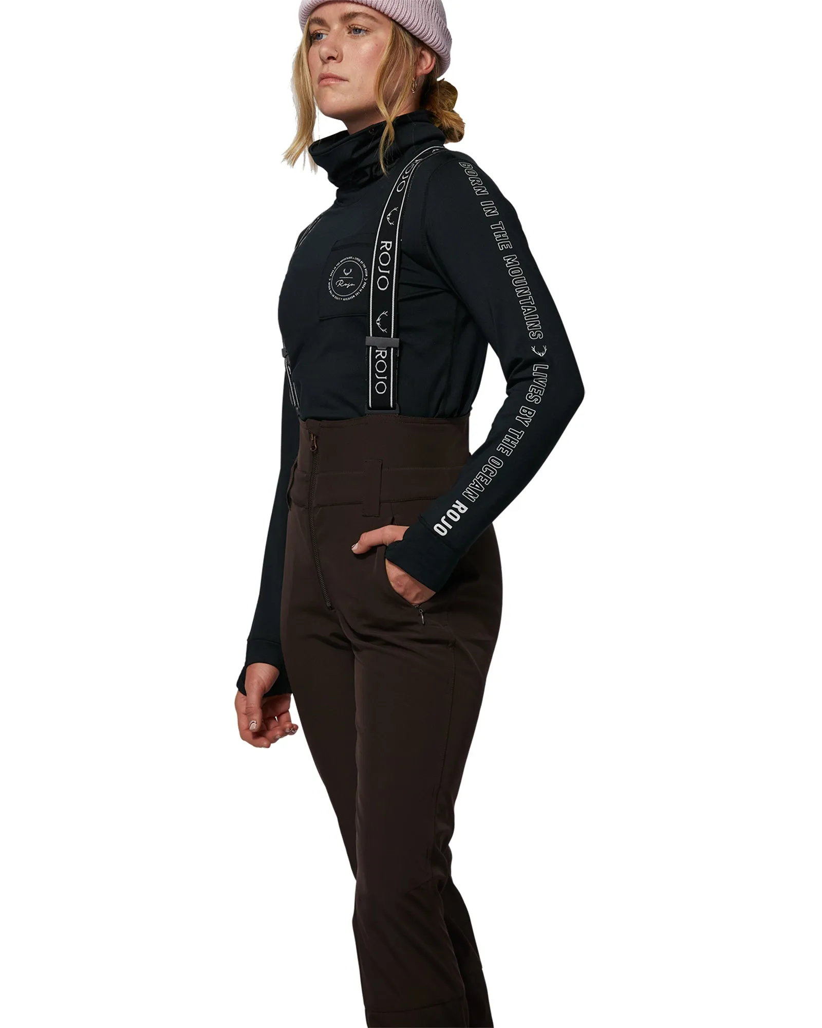 SOFTSHELL HIGH RISE PANT-JAVA